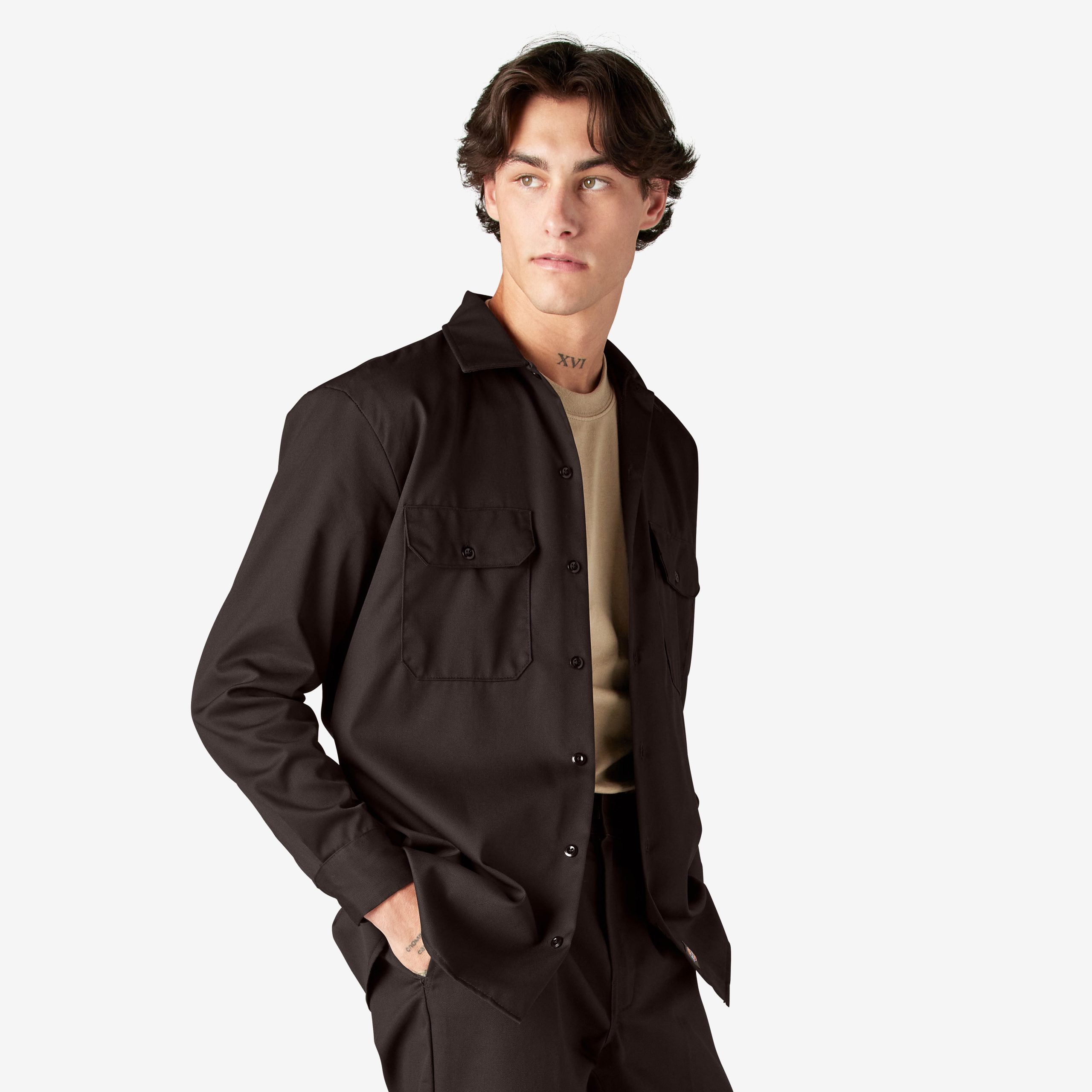 Long Sleeve Work Shirt - 图片 4