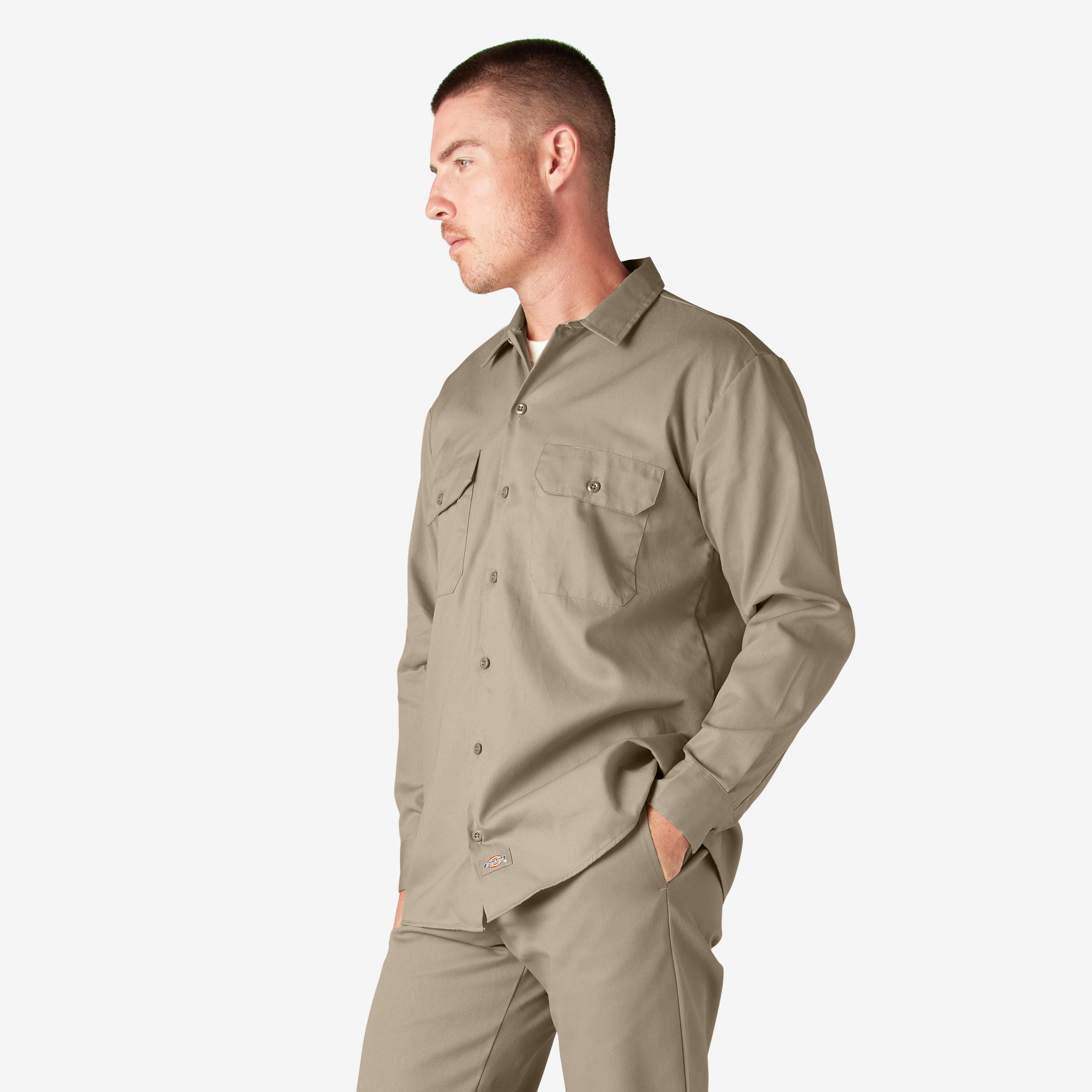 Long Sleeve Work Shirt - 图片 3