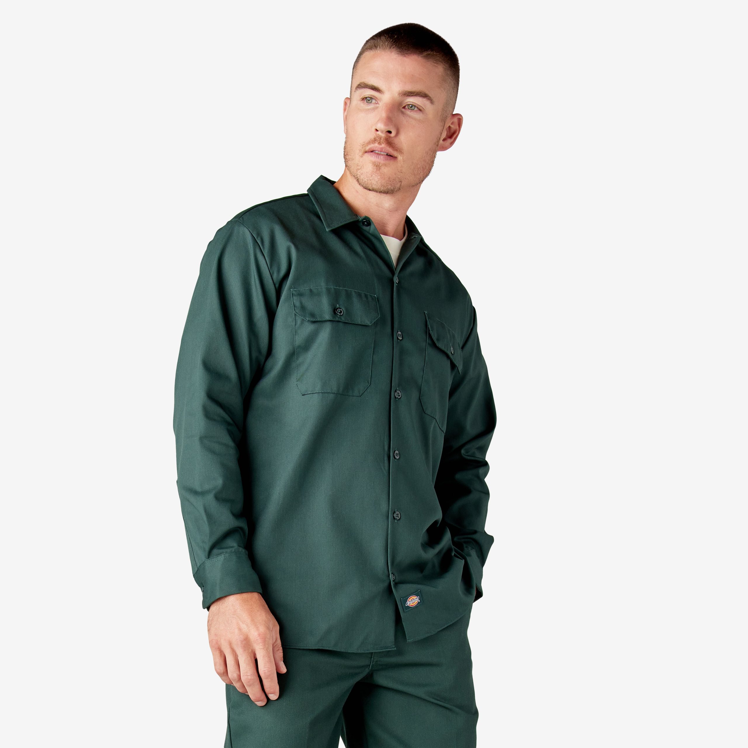 Long Sleeve Work Shirt - 图片 4