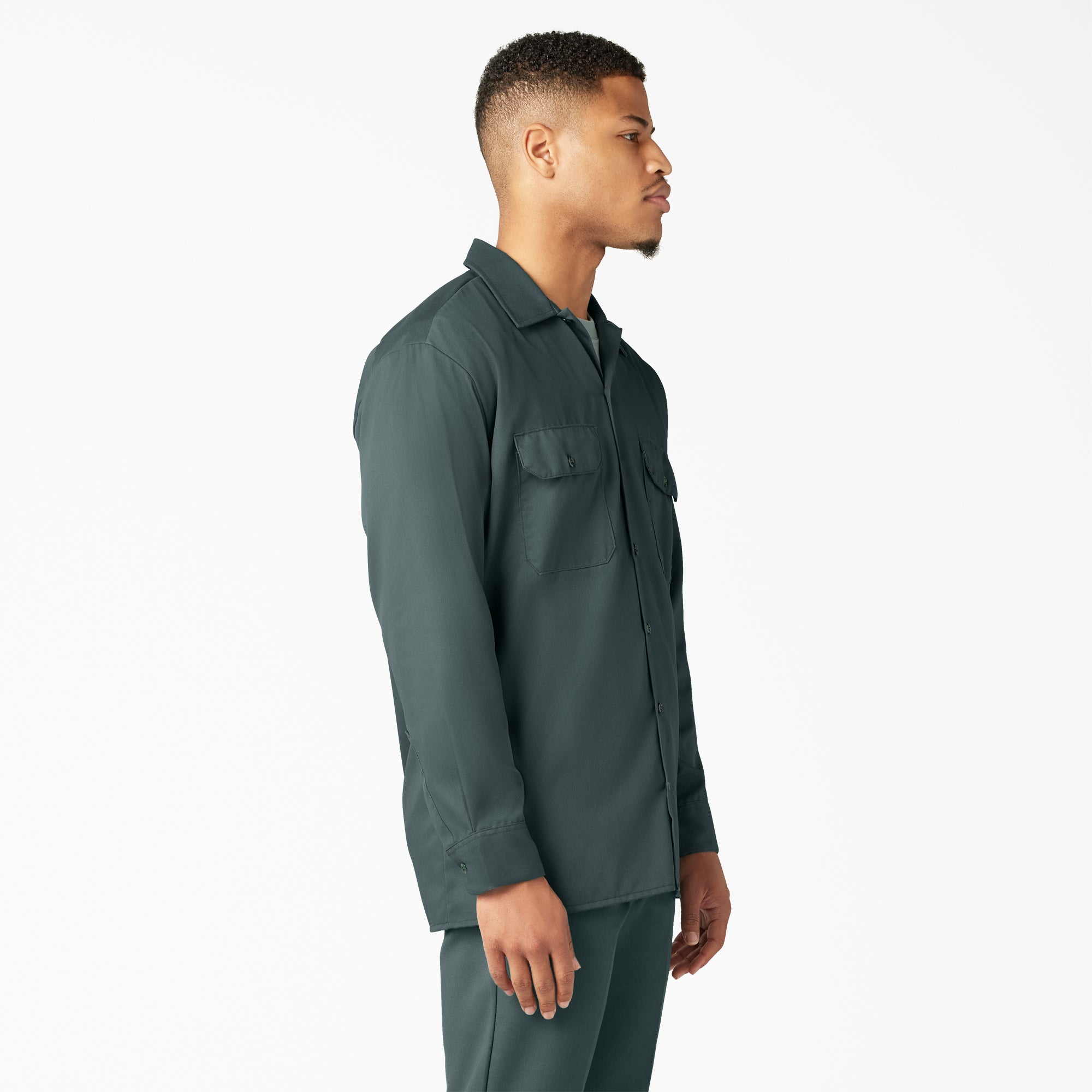 Long Sleeve Work Shirt - 图片 4