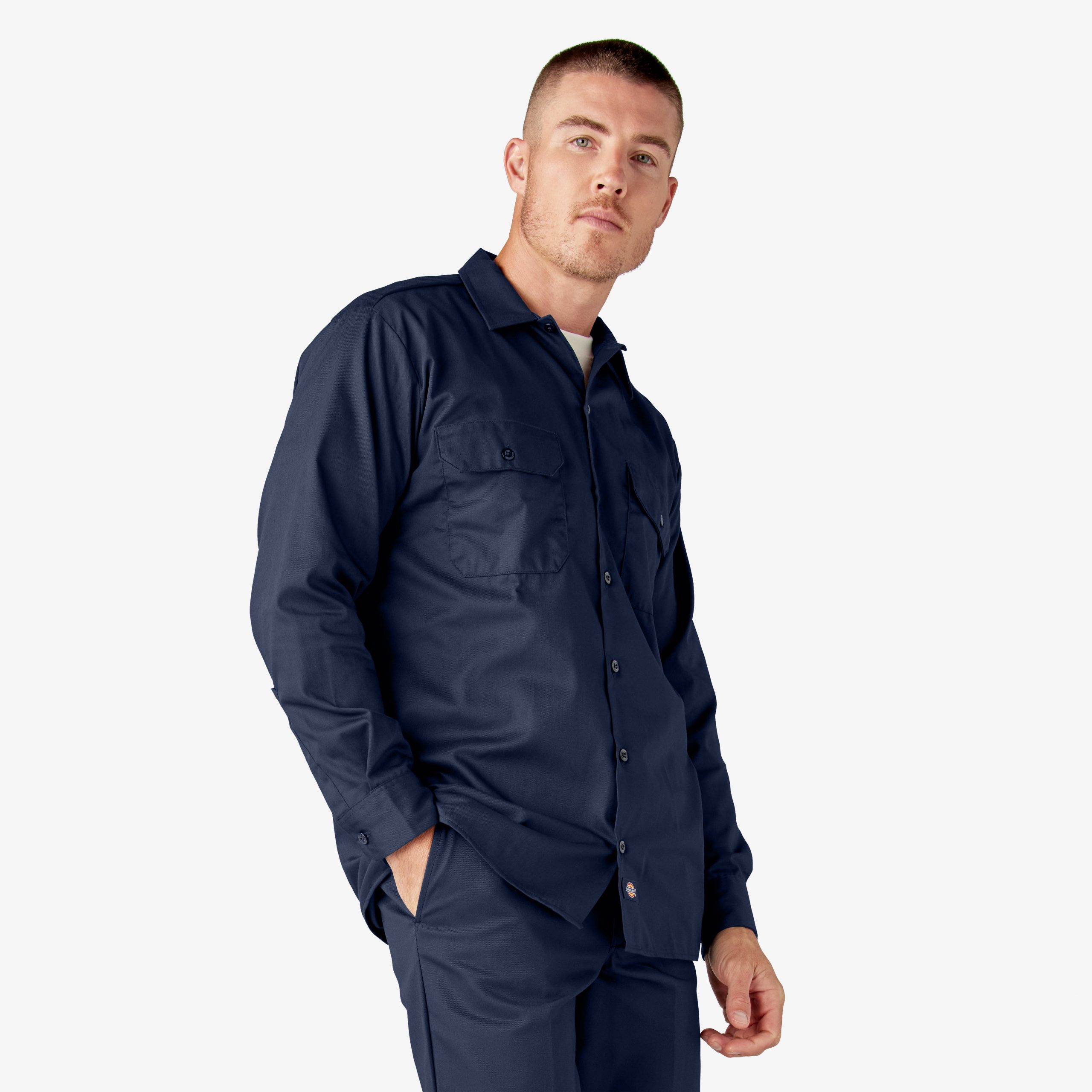 Long Sleeve Work Shirt - 图片 4