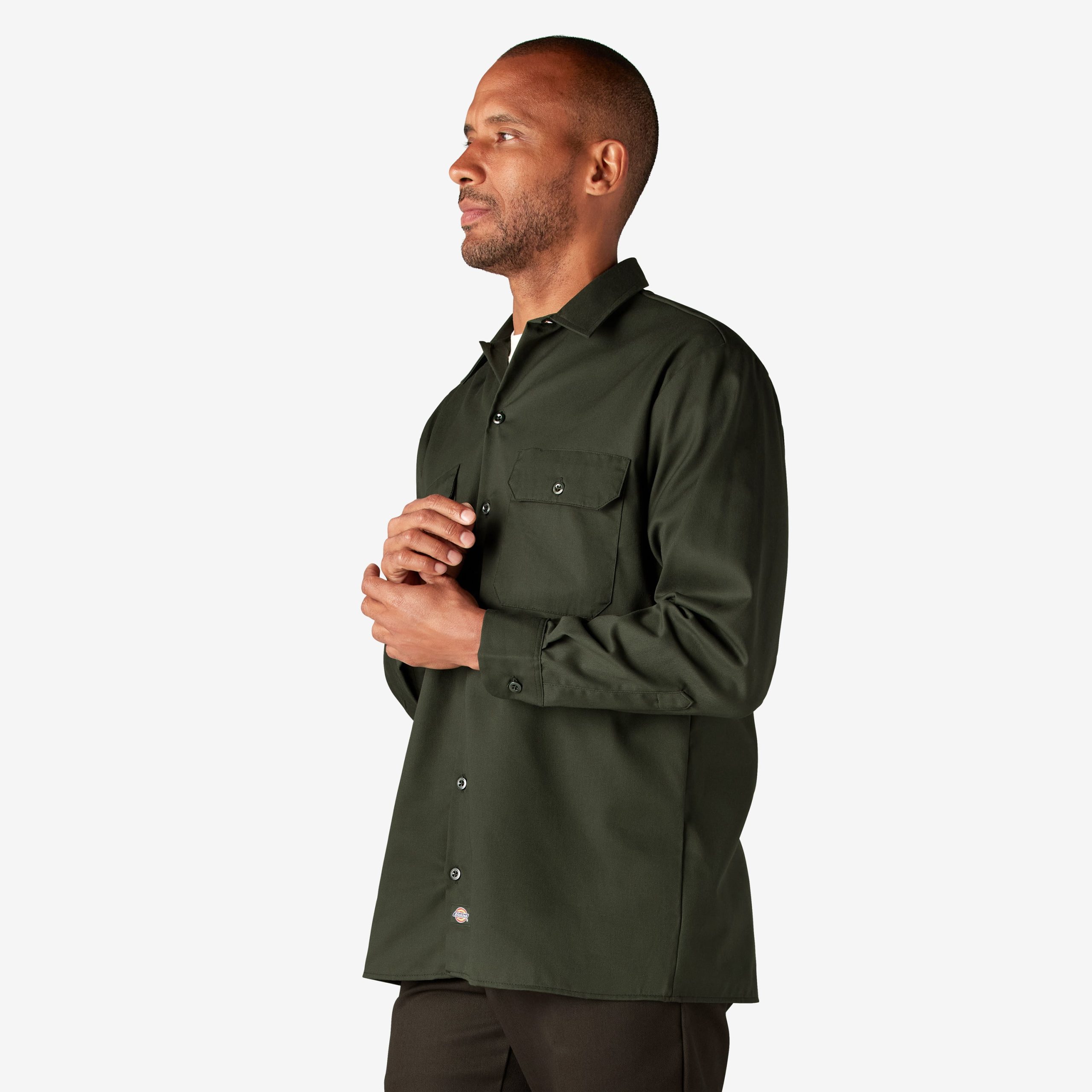 Long Sleeve Work Shirt - 图片 3