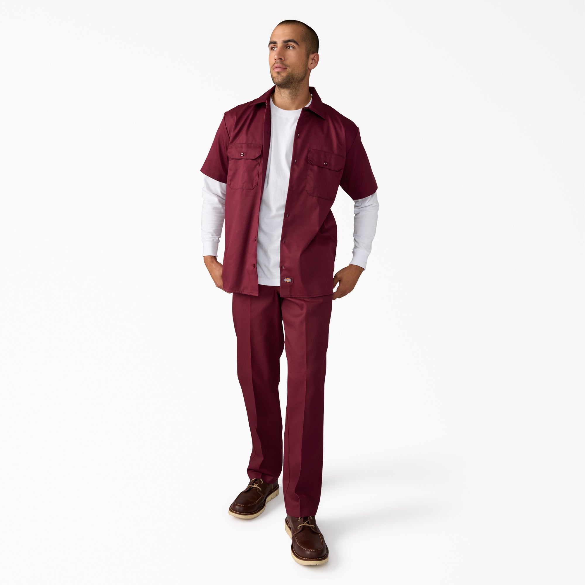 Short Sleeve Work Shirt - 图片 4