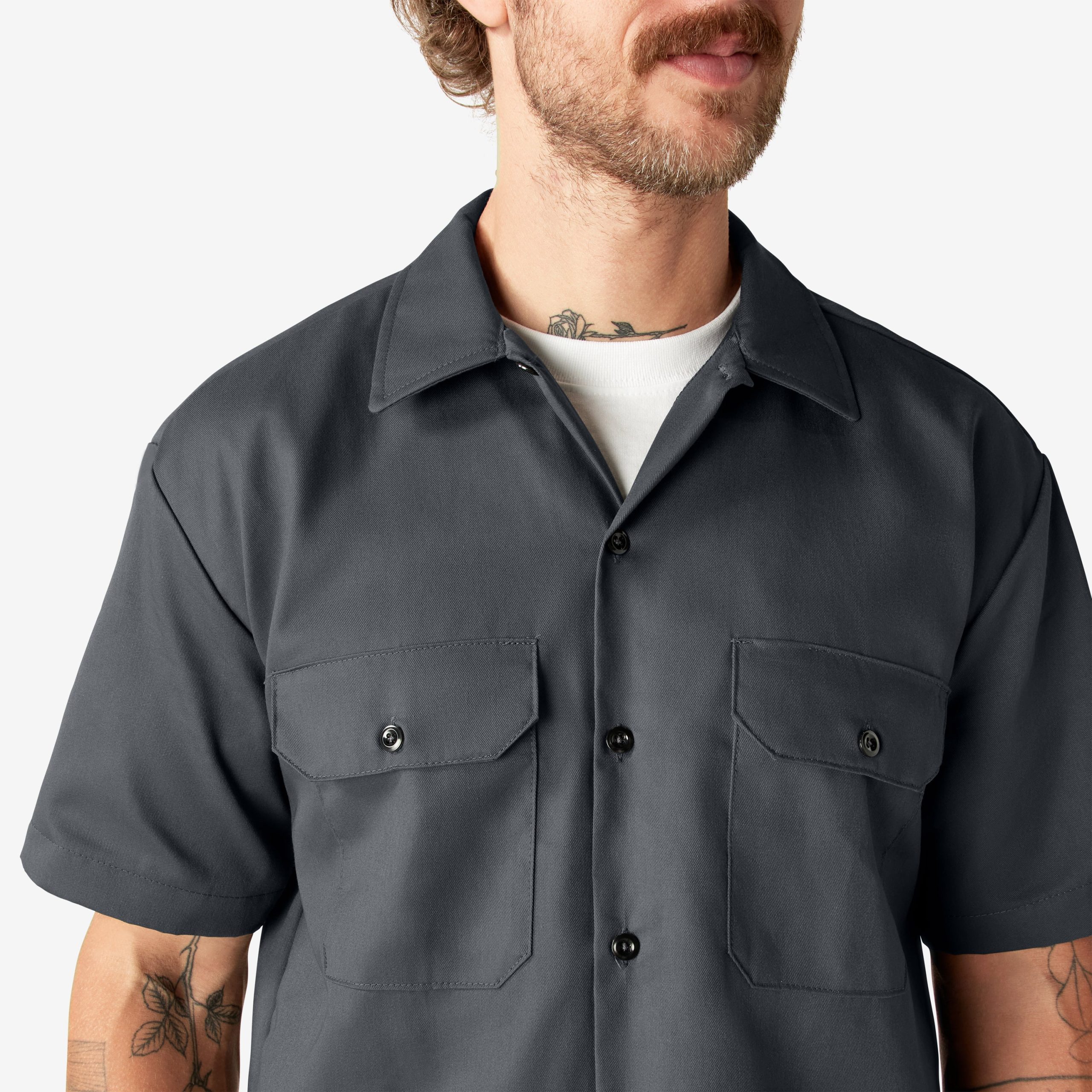 Short Sleeve Work Shirt - 图片 7