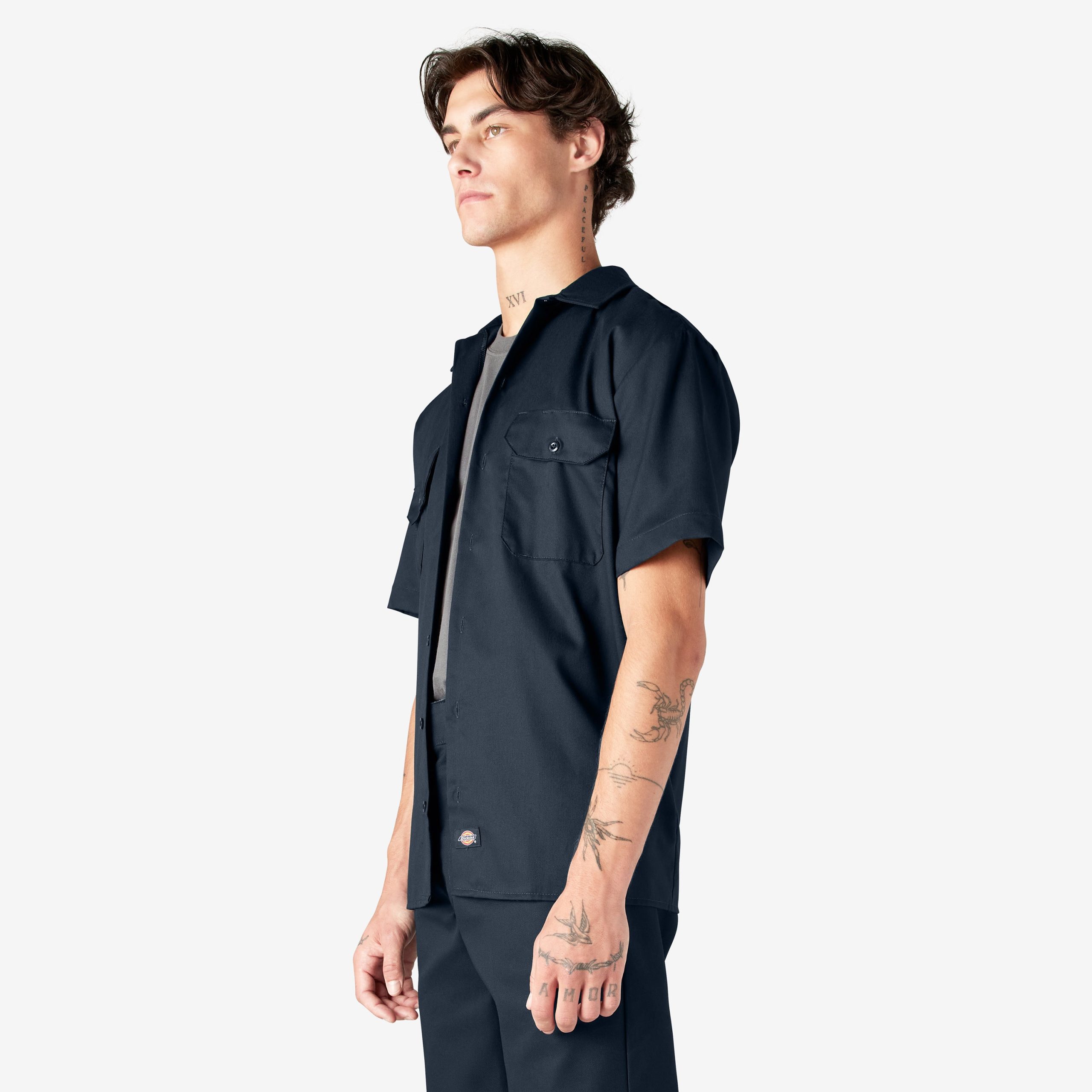 Short Sleeve Work Shirt - 图片 3