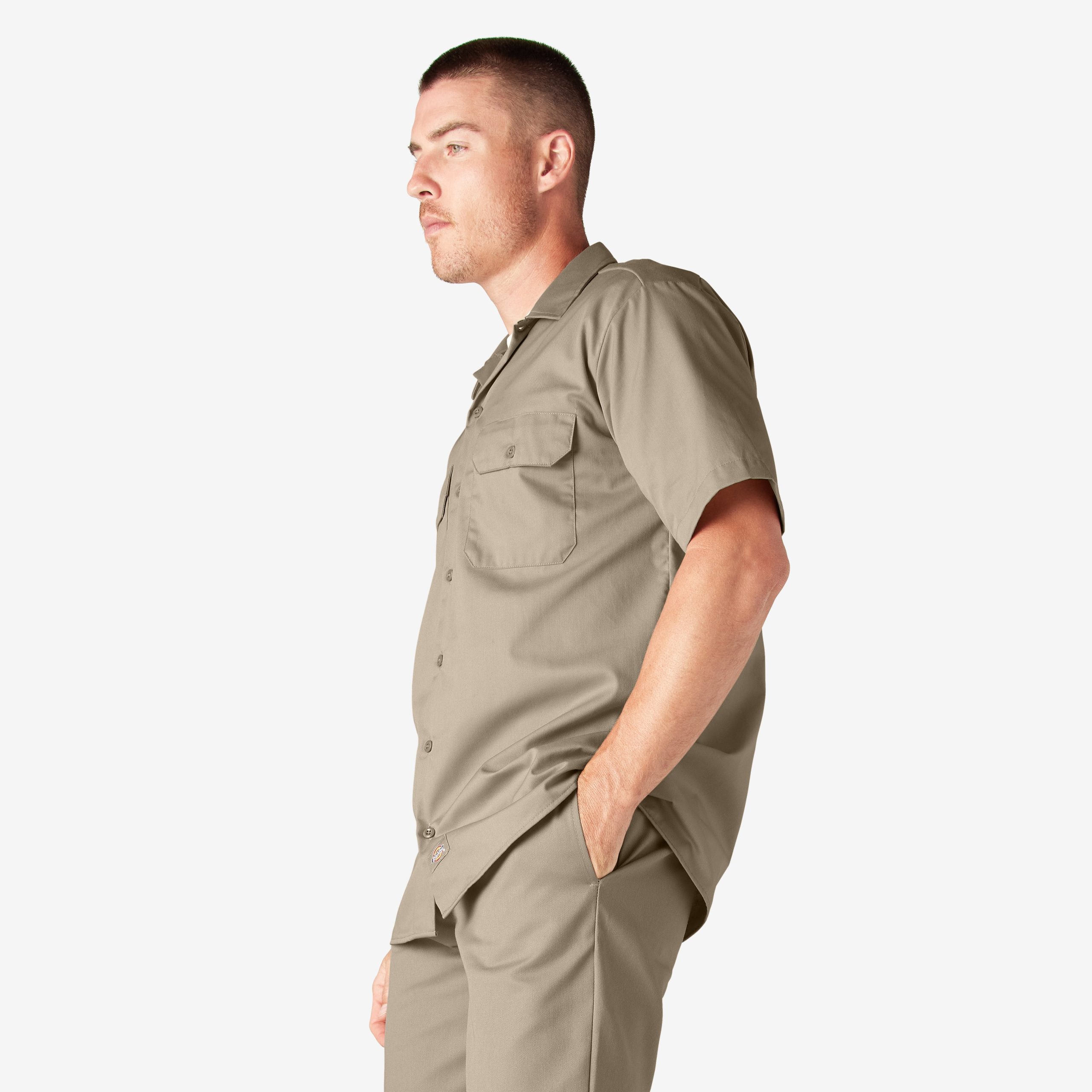 Short Sleeve Work Shirt - 图片 3