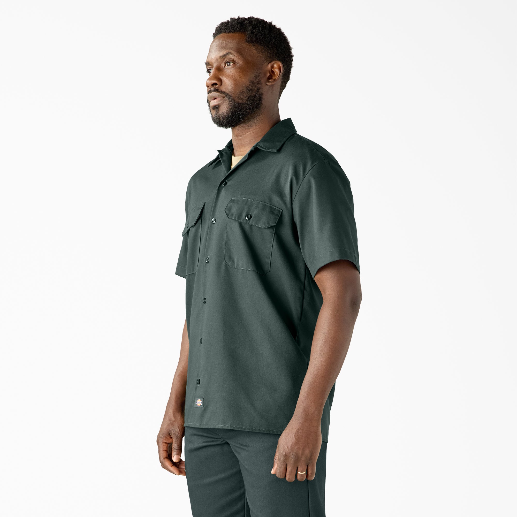 Short Sleeve Work Shirt - 图片 3