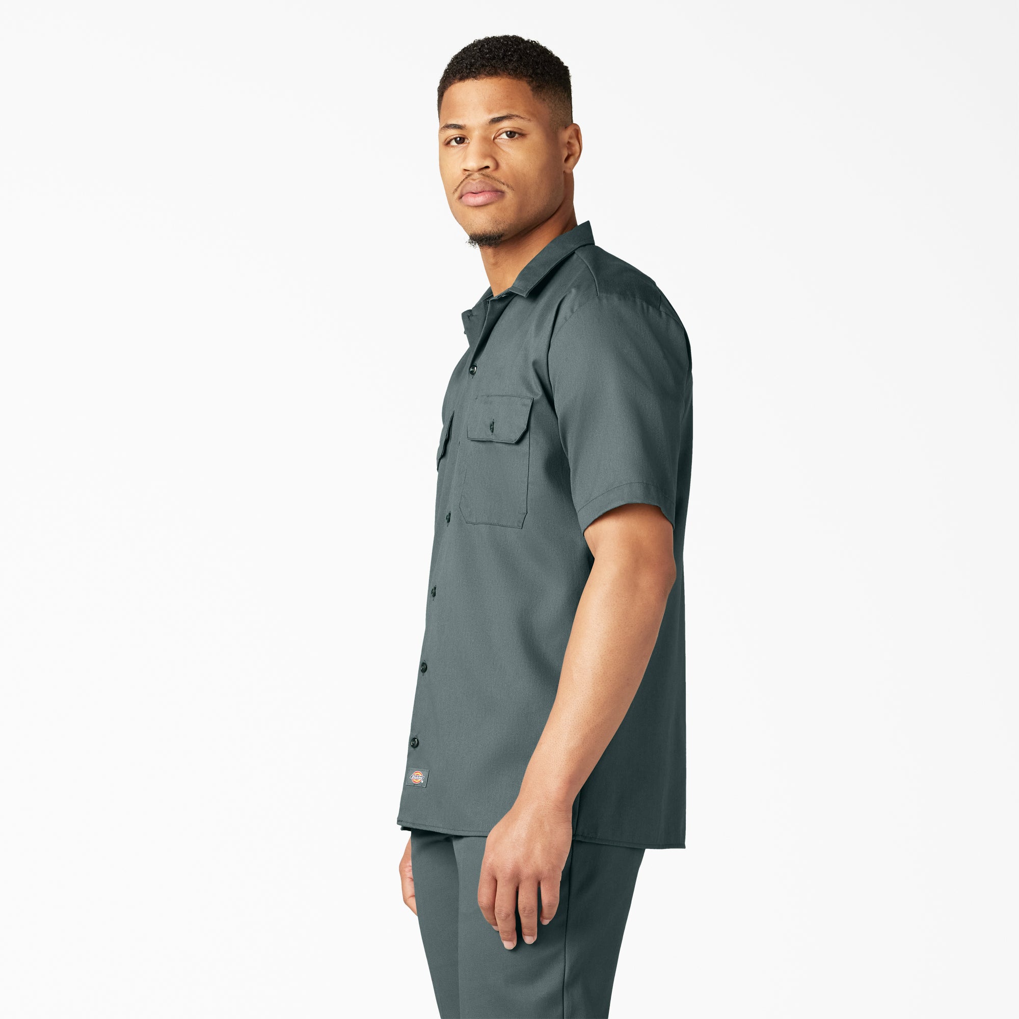 Short Sleeve Work Shirt - 图片 3