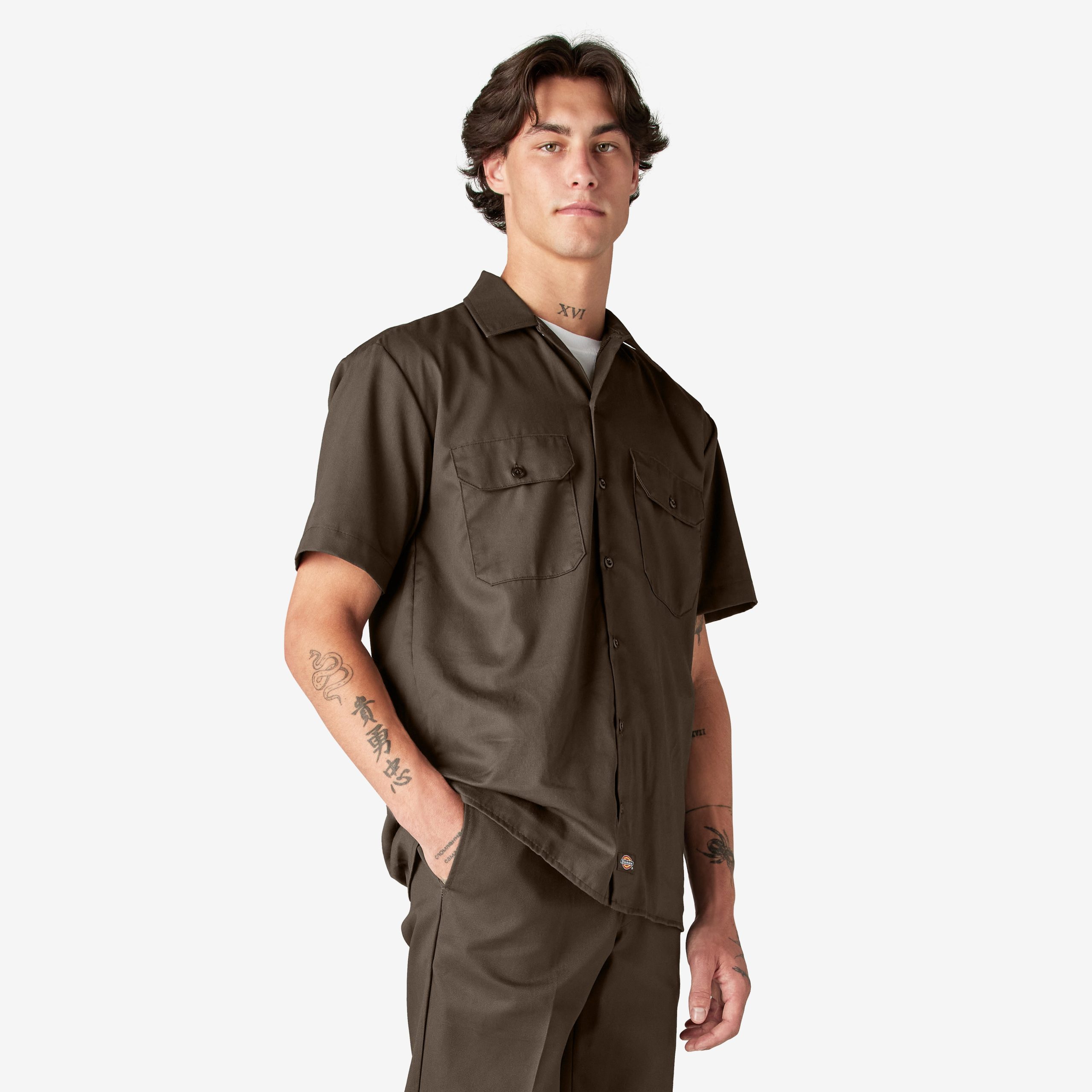 Short Sleeve Work Shirt - 图片 4