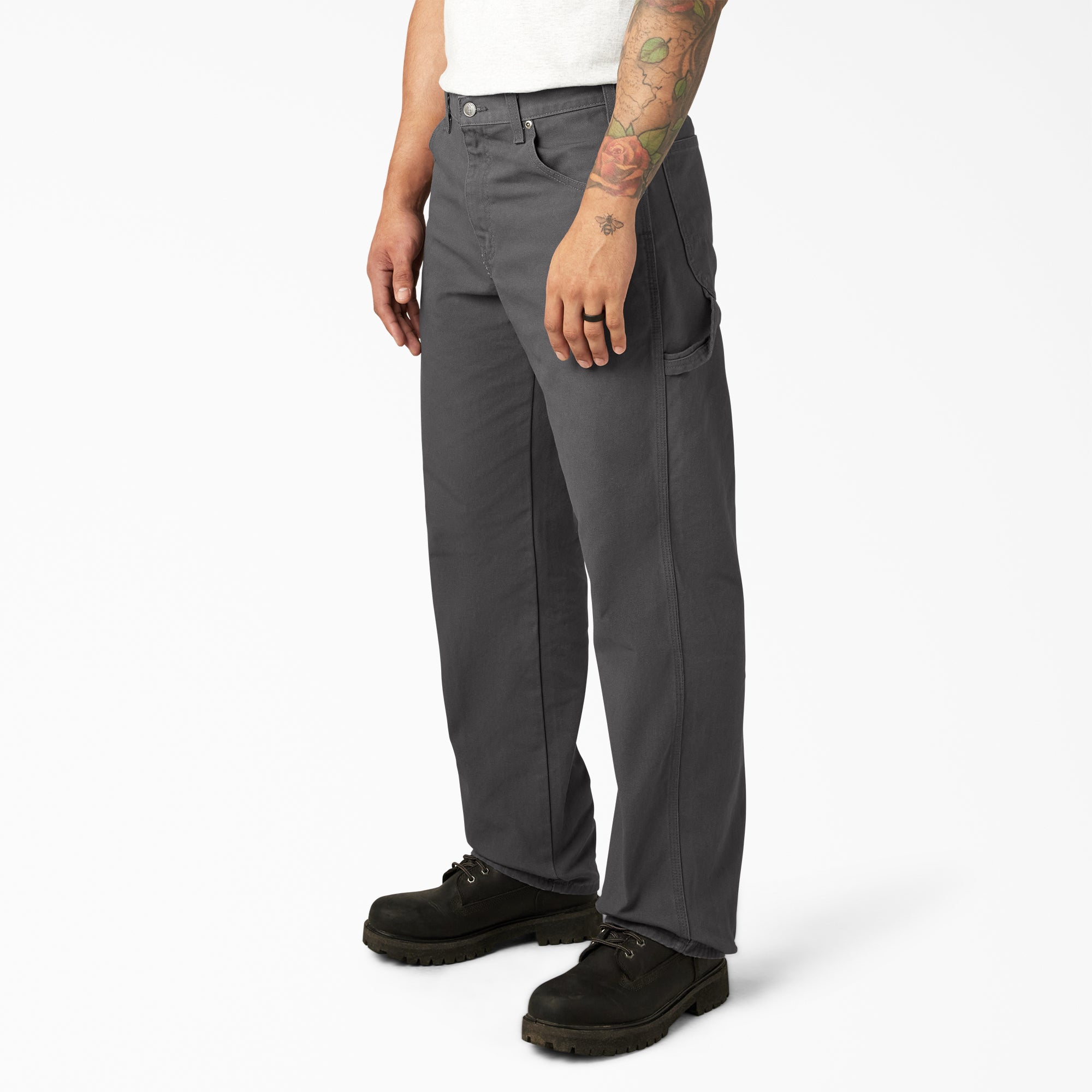 Relaxed Fit Heavyweight Duck Carpenter Pants - 图片 3