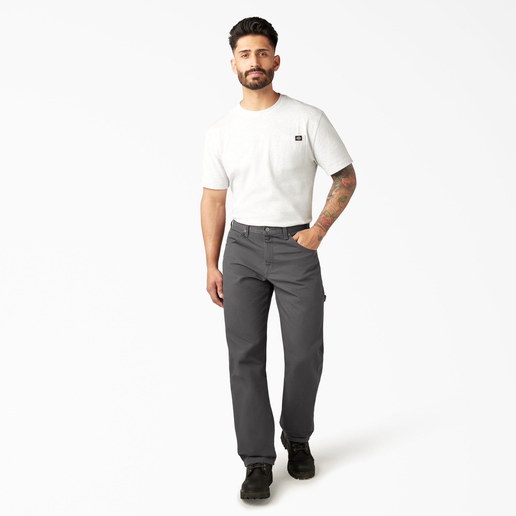 Relaxed Fit Heavyweight Duck Carpenter Pants - 图片 5