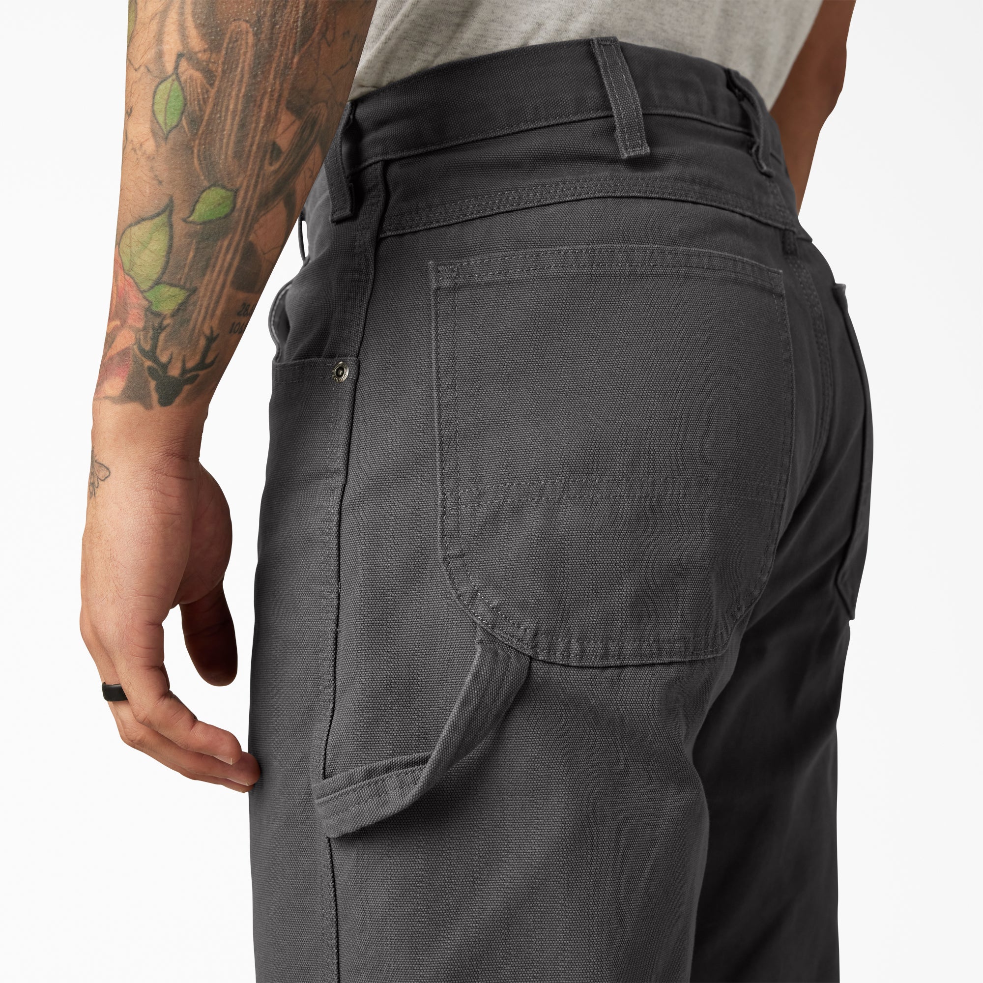 Relaxed Fit Heavyweight Duck Carpenter Pants - 图片 8