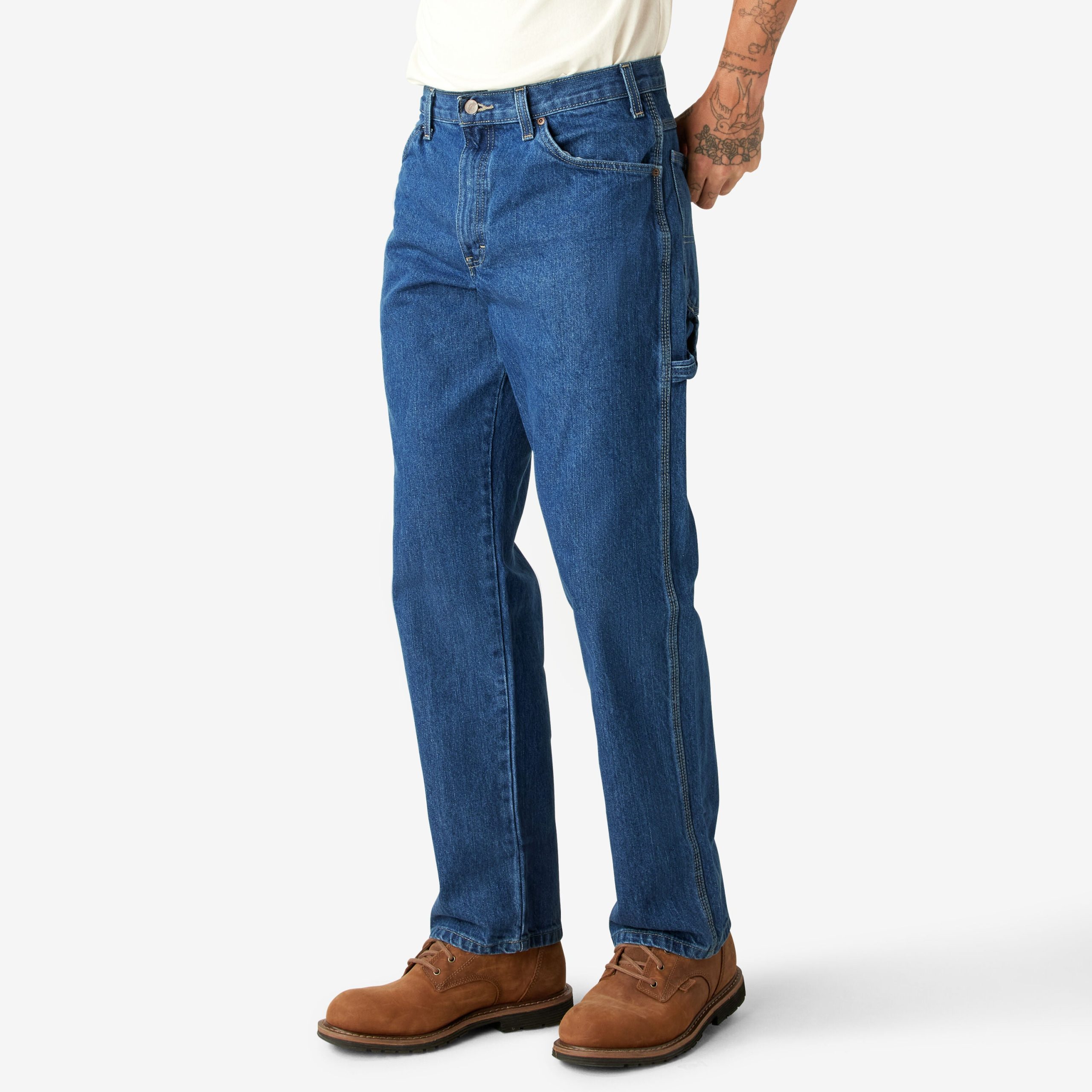 Relaxed Fit Heavyweight Carpenter Jeans - 图片 3