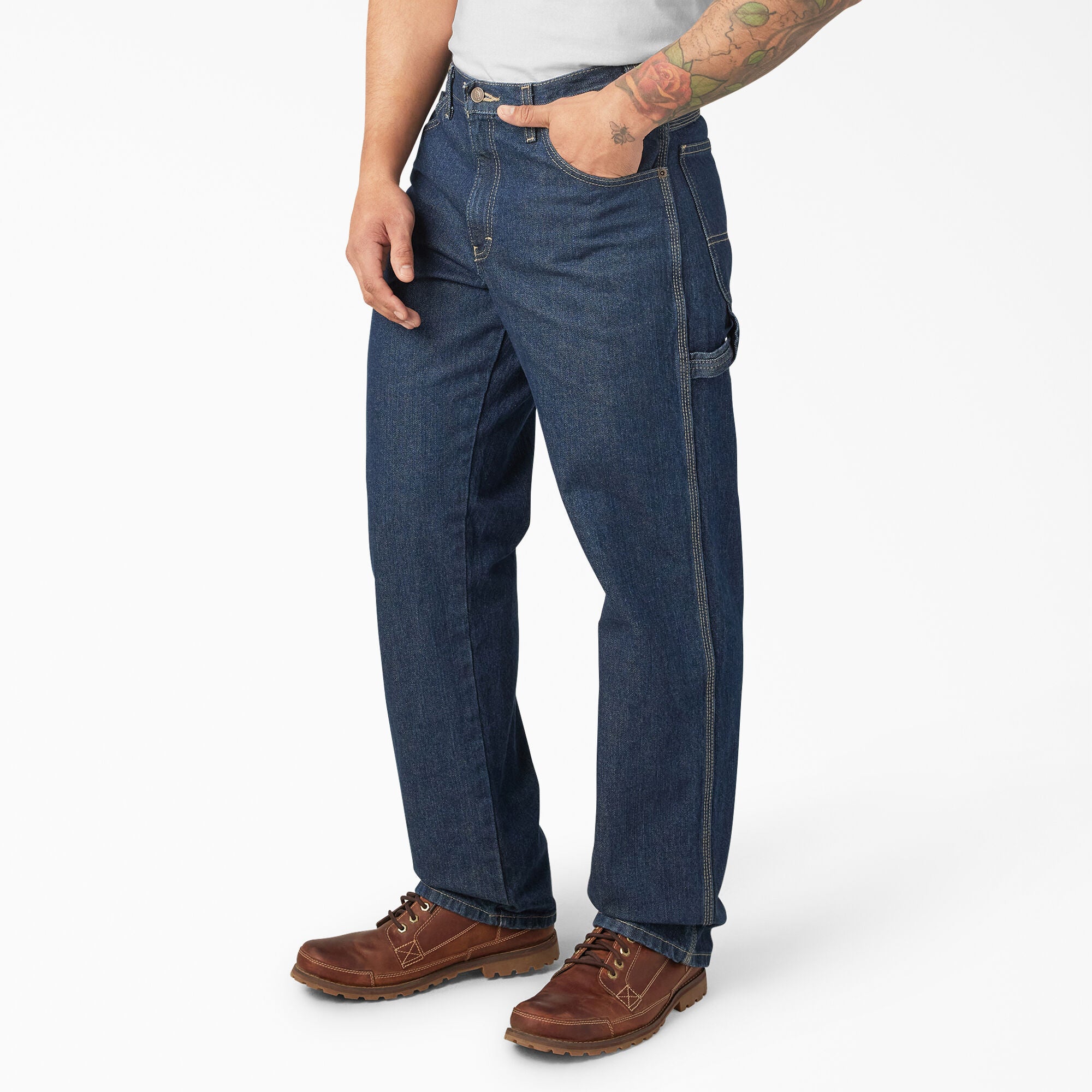 Relaxed Fit Heavyweight Carpenter Jeans - 图片 3