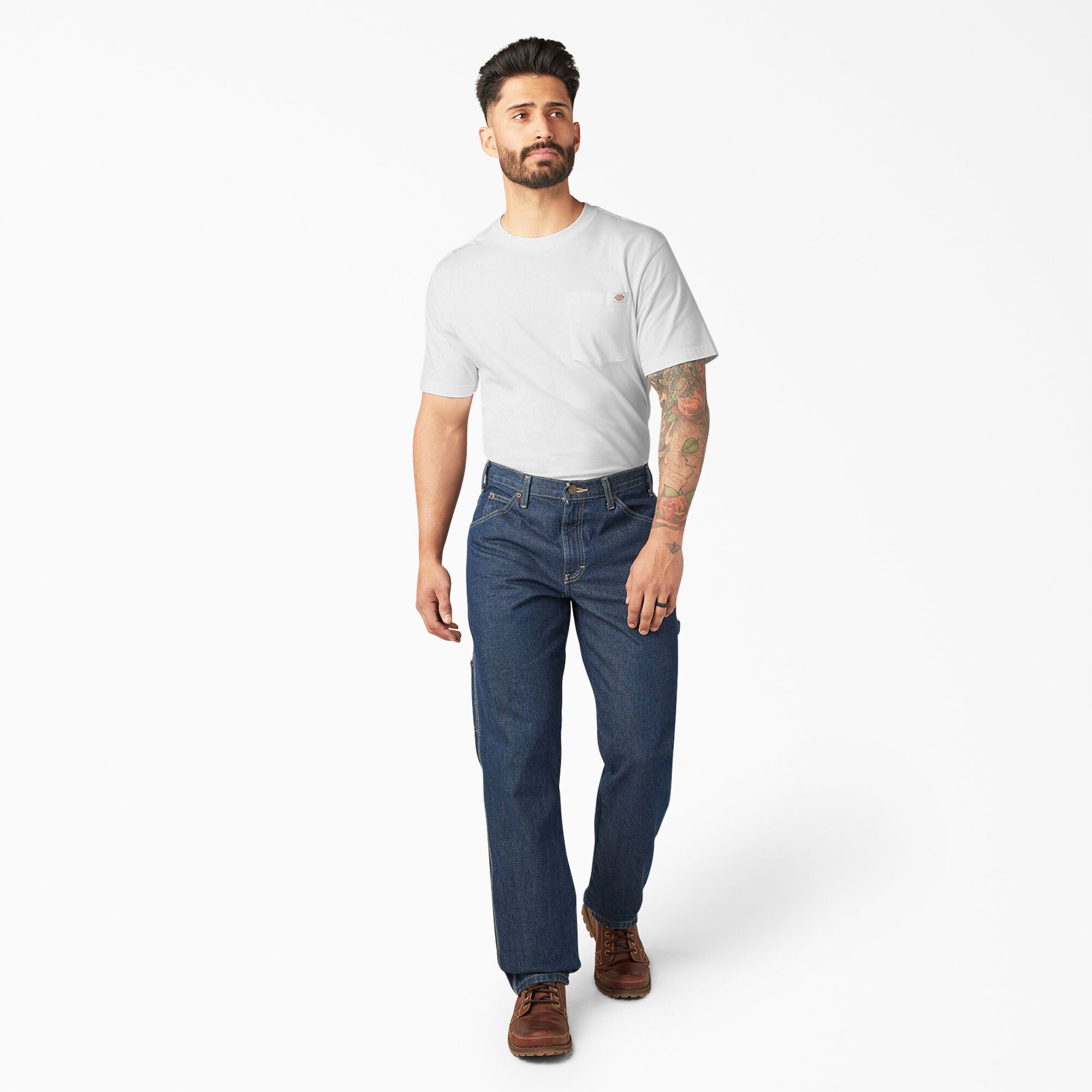 Relaxed Fit Heavyweight Carpenter Jeans - 图片 4