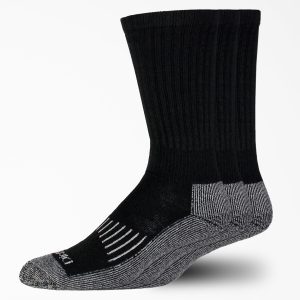 Heavyweight Crew Socks. Size 6-12. 3-Pack