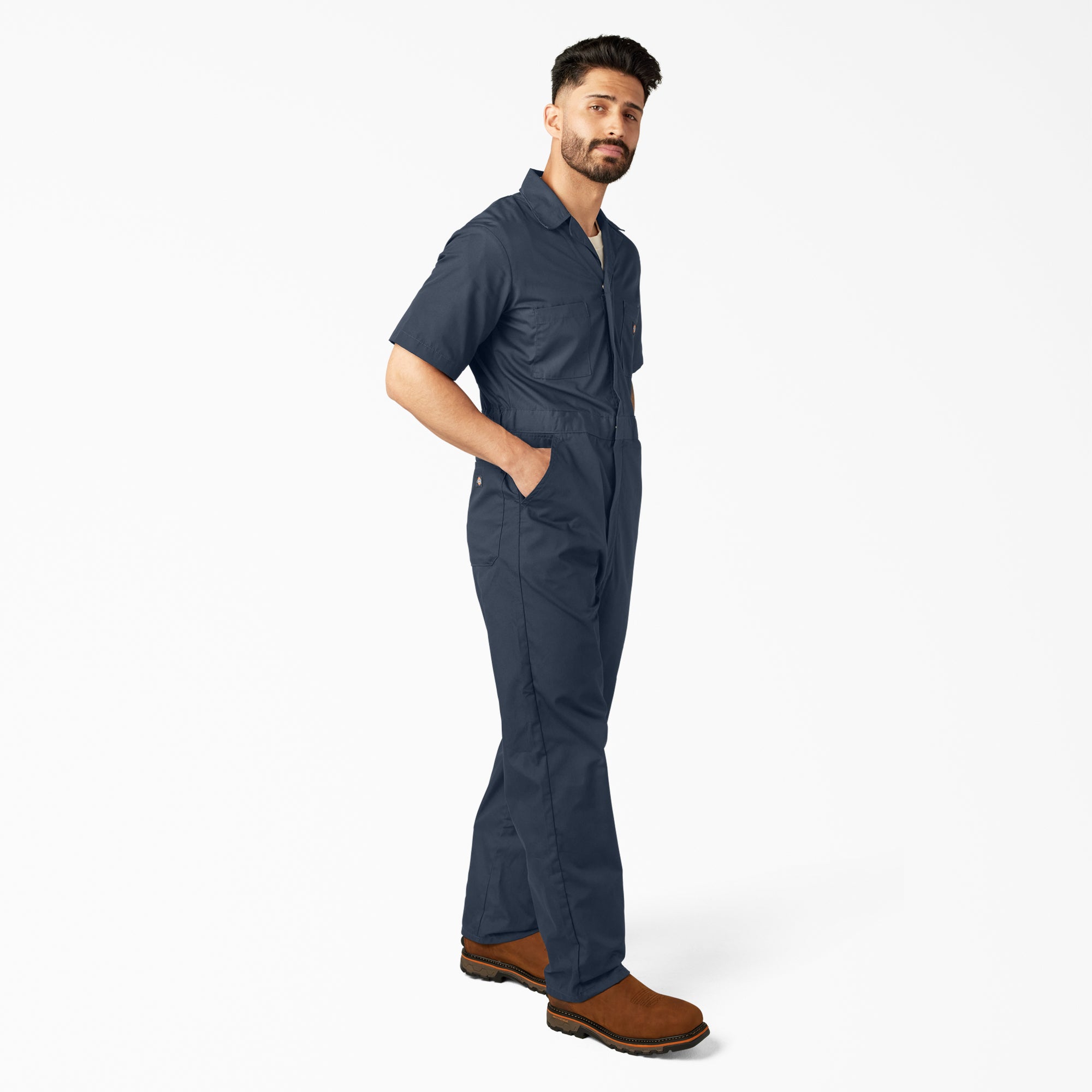 Short Sleeve Coveralls - 图片 4
