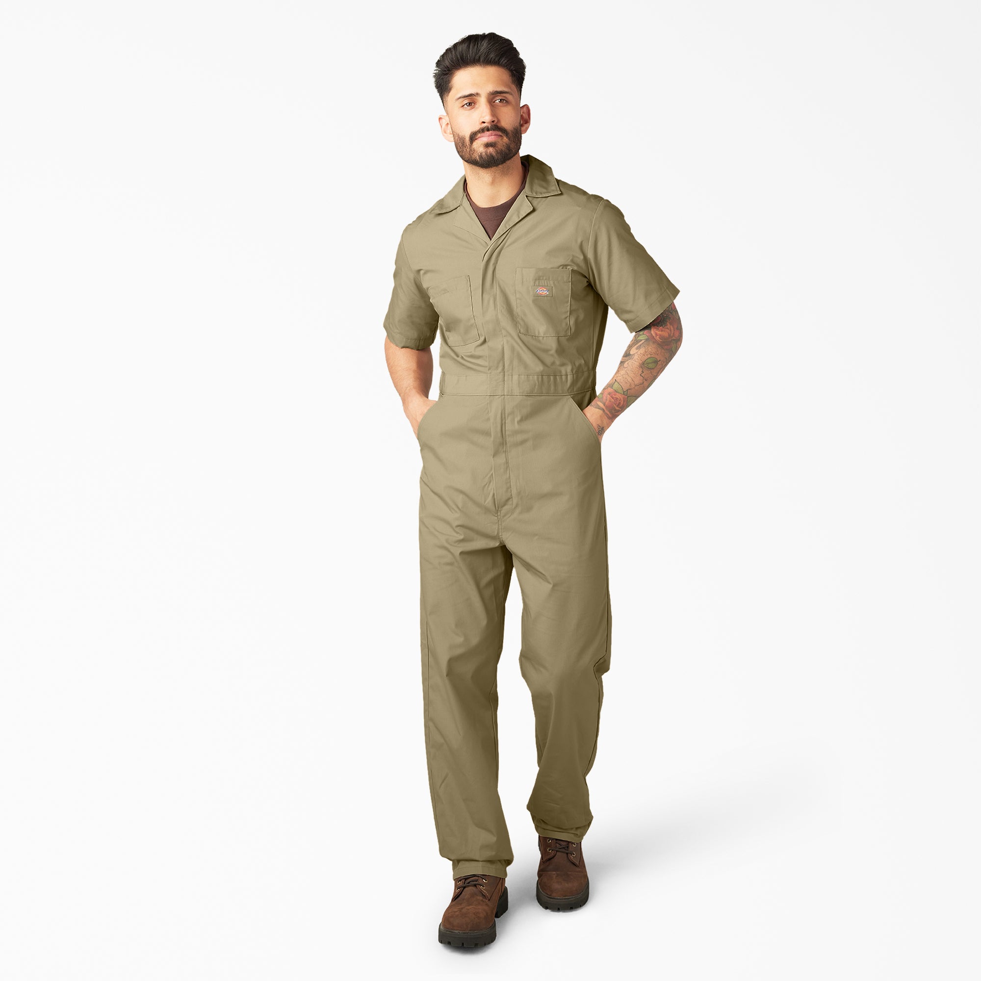 Short Sleeve Coveralls - 图片 4