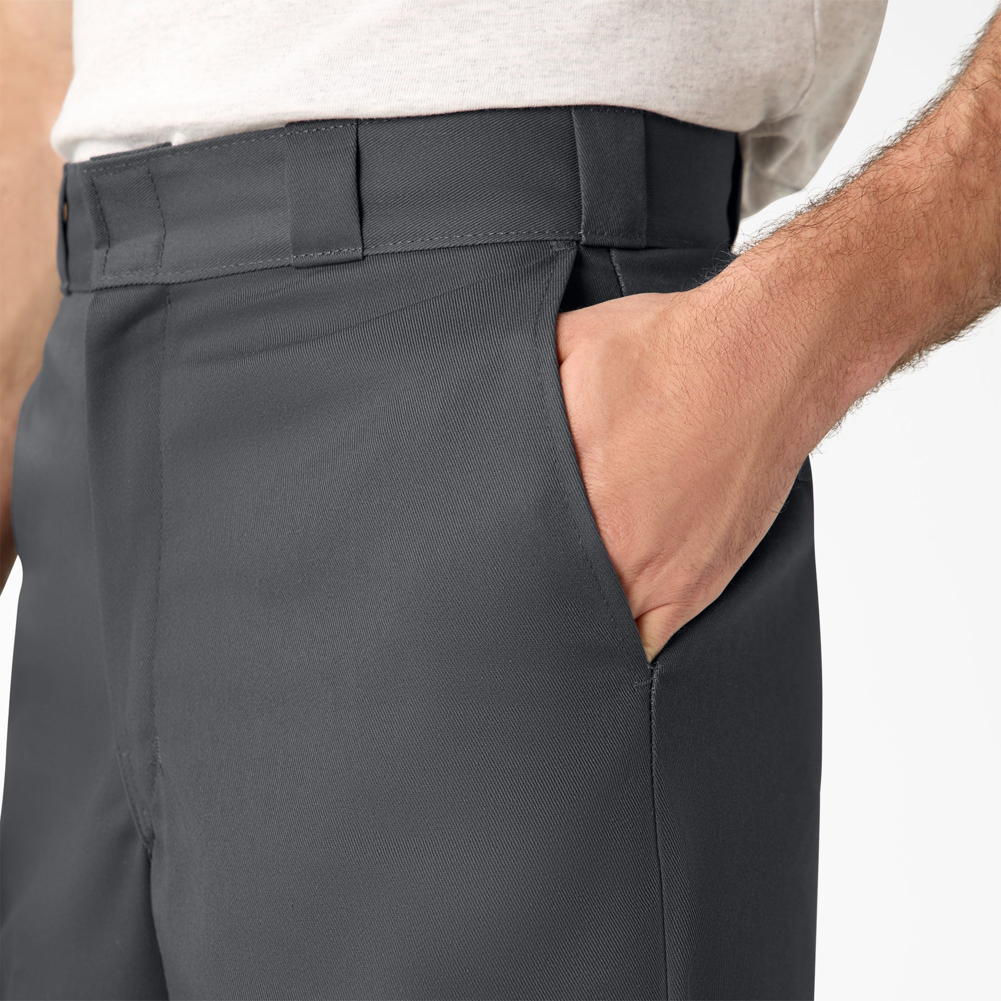 Loose Fit Flat Front Work Shorts. 13 - 图片 7