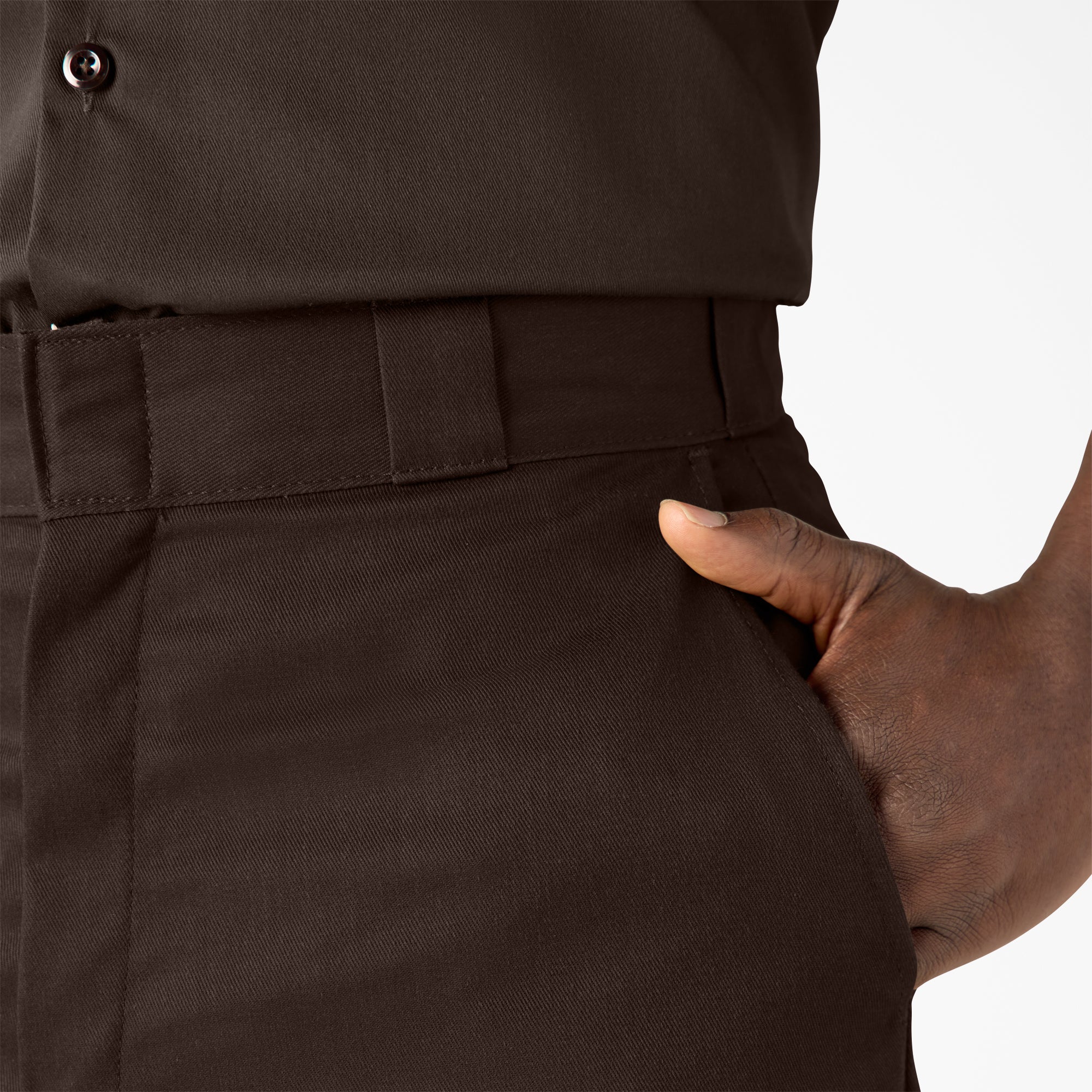 Loose Fit Flat Front Work Shorts. 13 - 图片 11