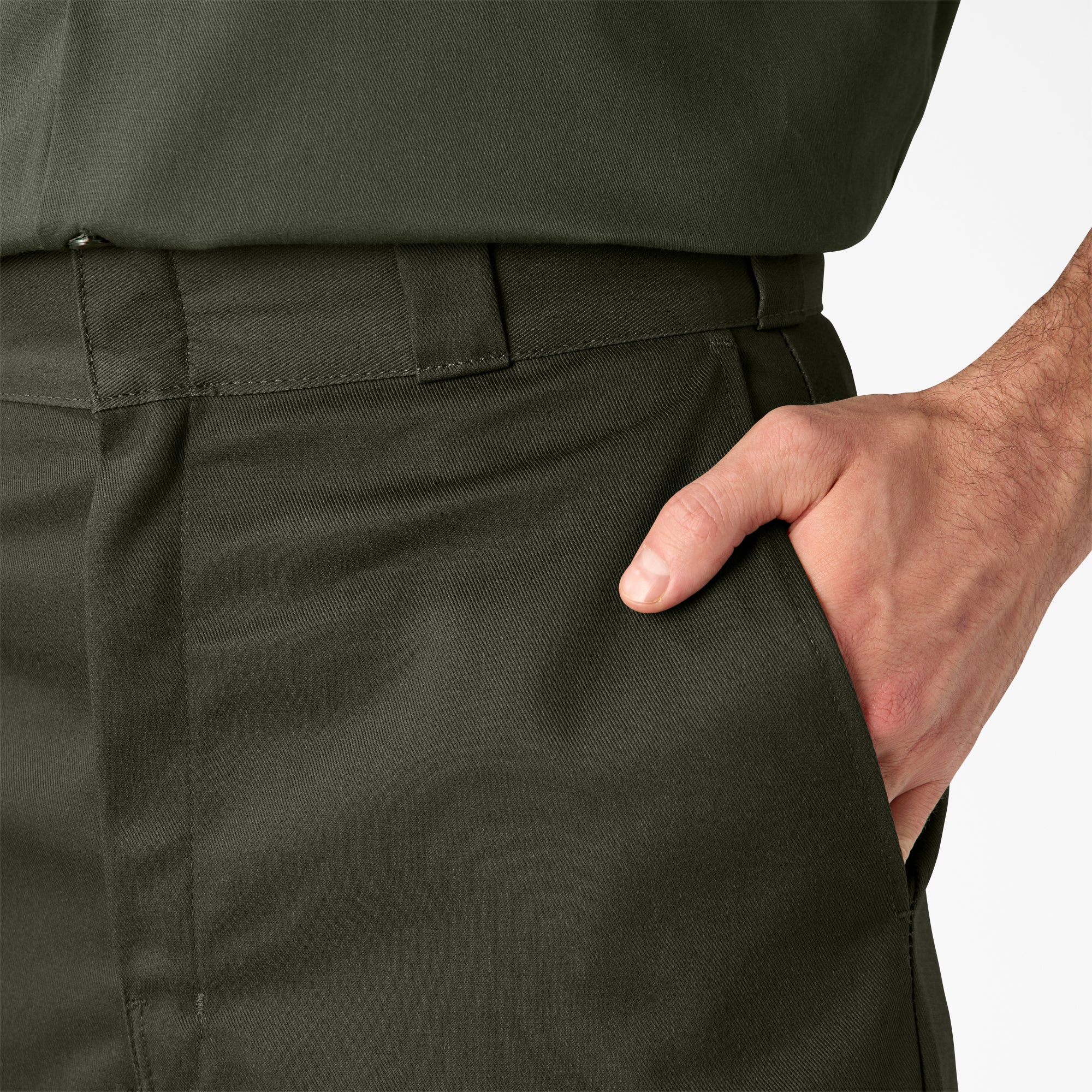 Loose Fit Flat Front Work Shorts. 13 - 图片 7