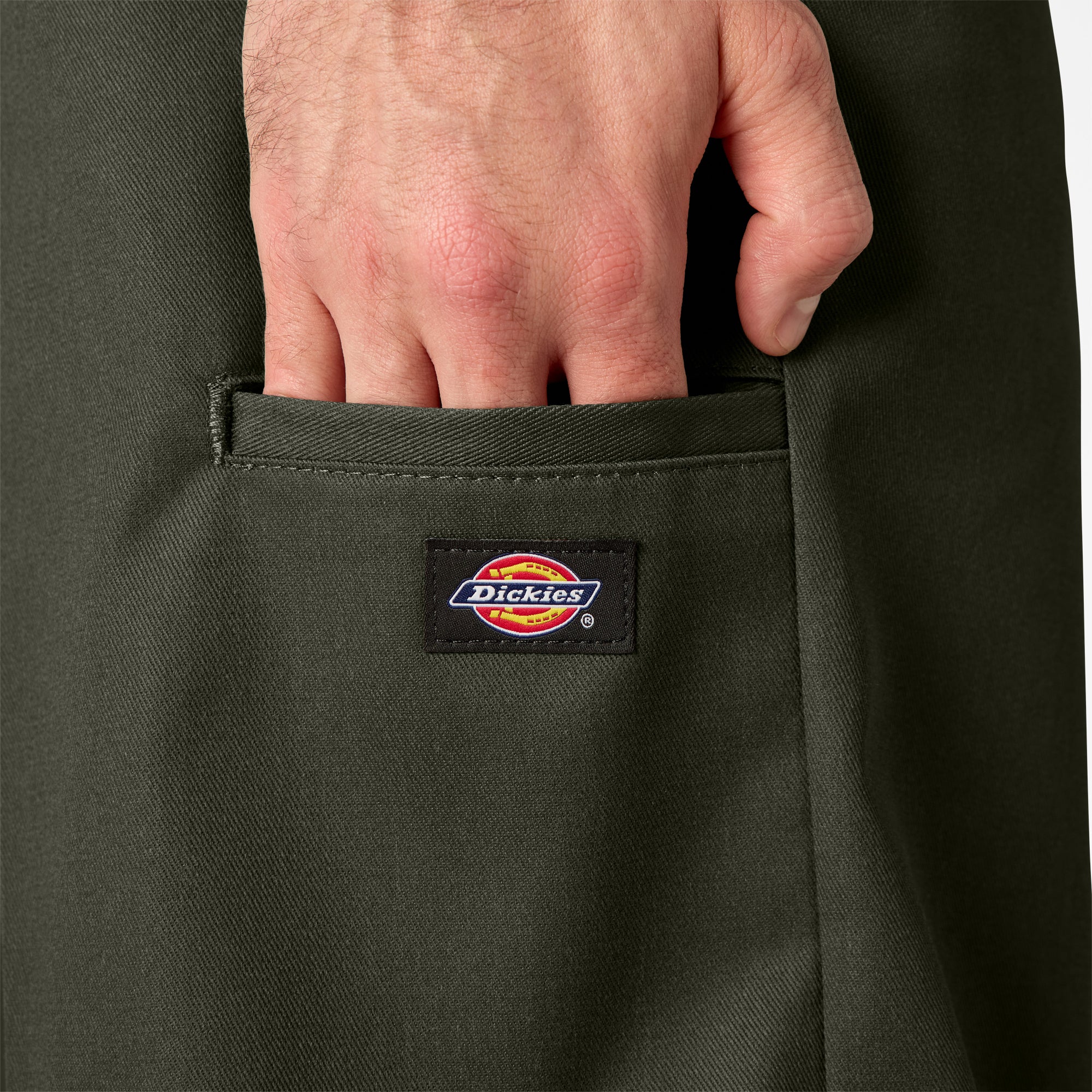 Loose Fit Flat Front Work Shorts. 13 - 图片 8