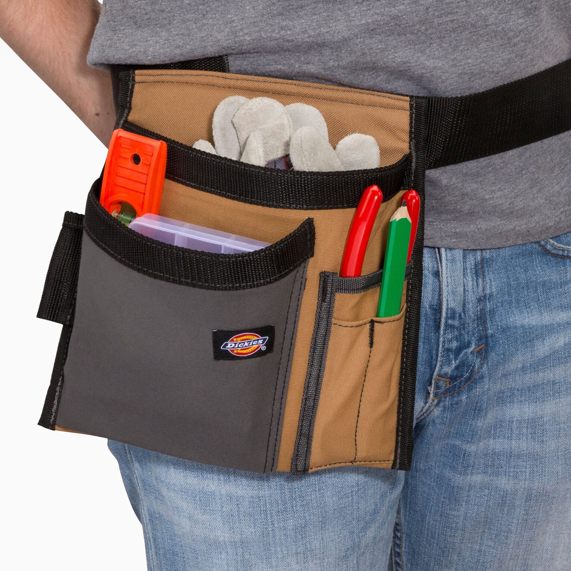 5-Pocket Work Apron with Tool Pouch - 图片 2