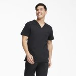Men's EDS Signature V-Neck Scrub Top