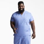 Men's EDS Signature V-Neck Scrub Top