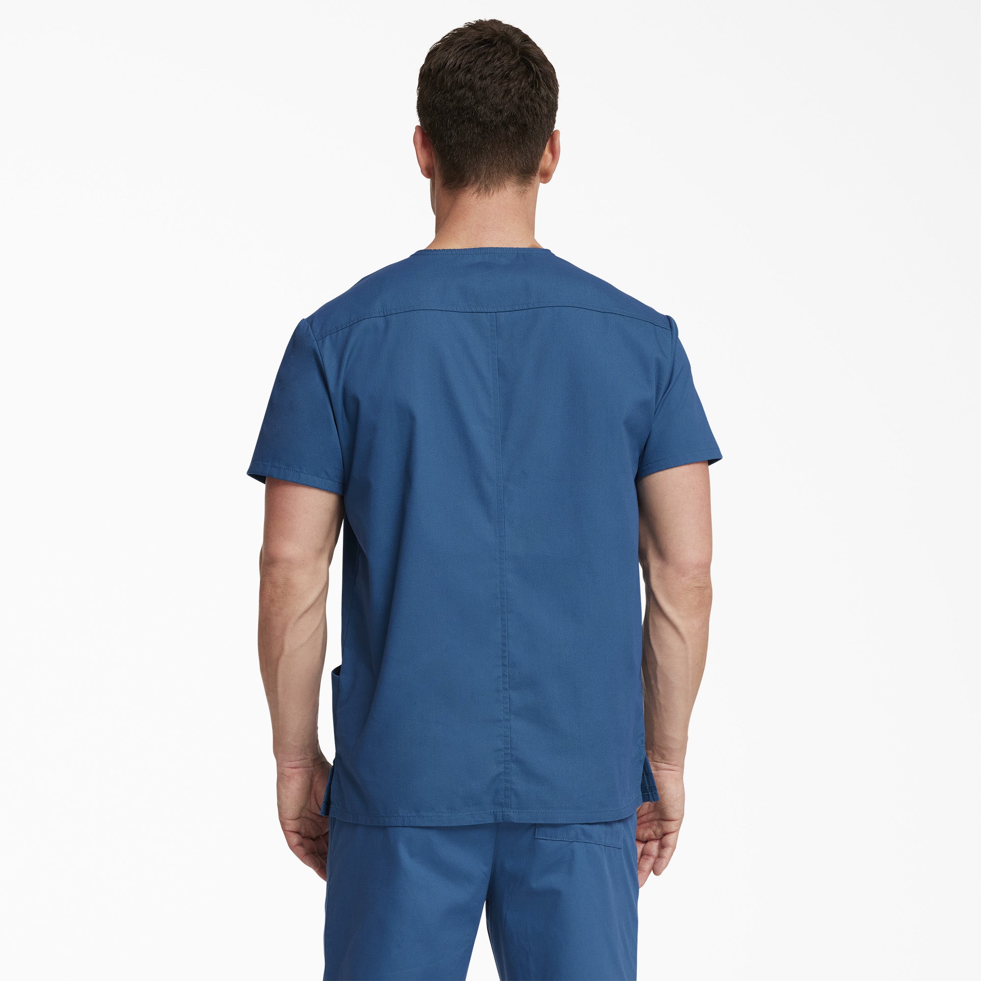 Men's EDS Signature V-Neck Scrub Top - 图片 2