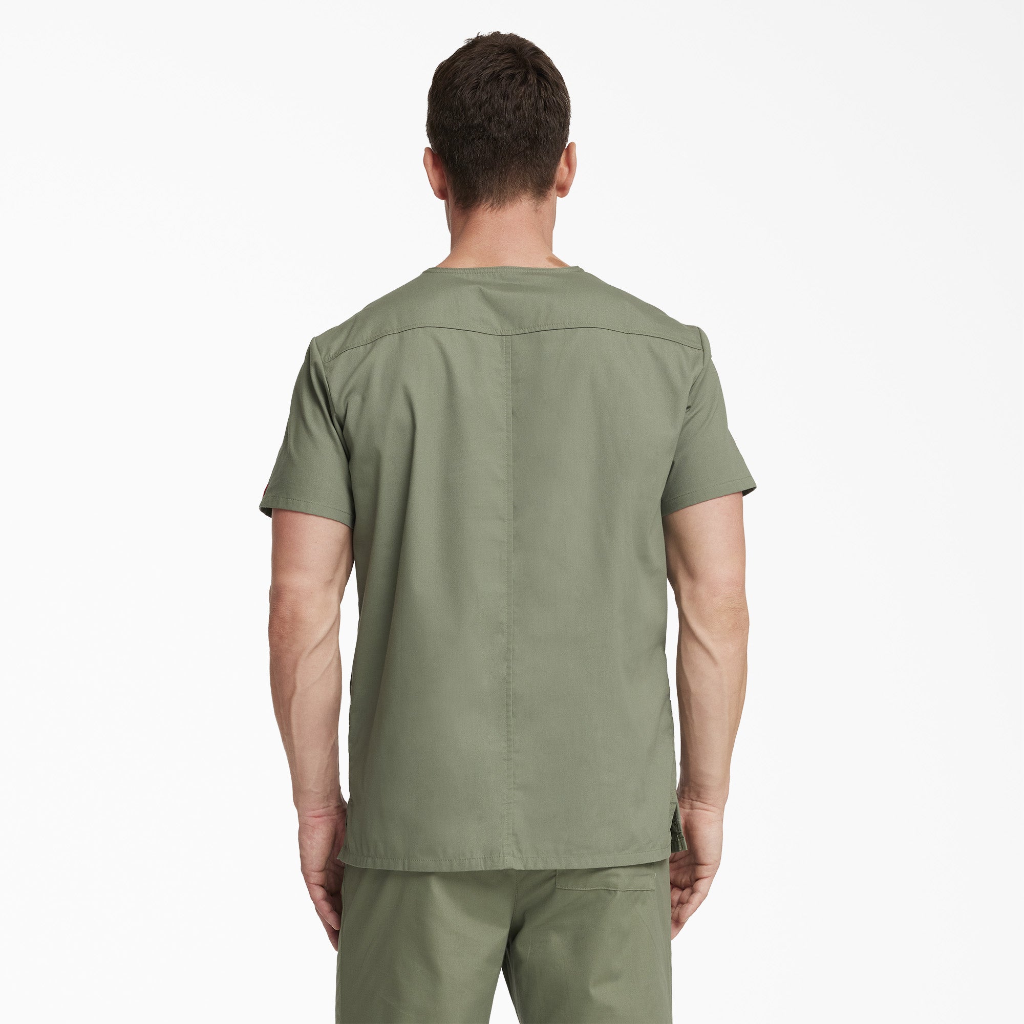 Men's EDS Signature V-Neck Scrub Top - 图片 2