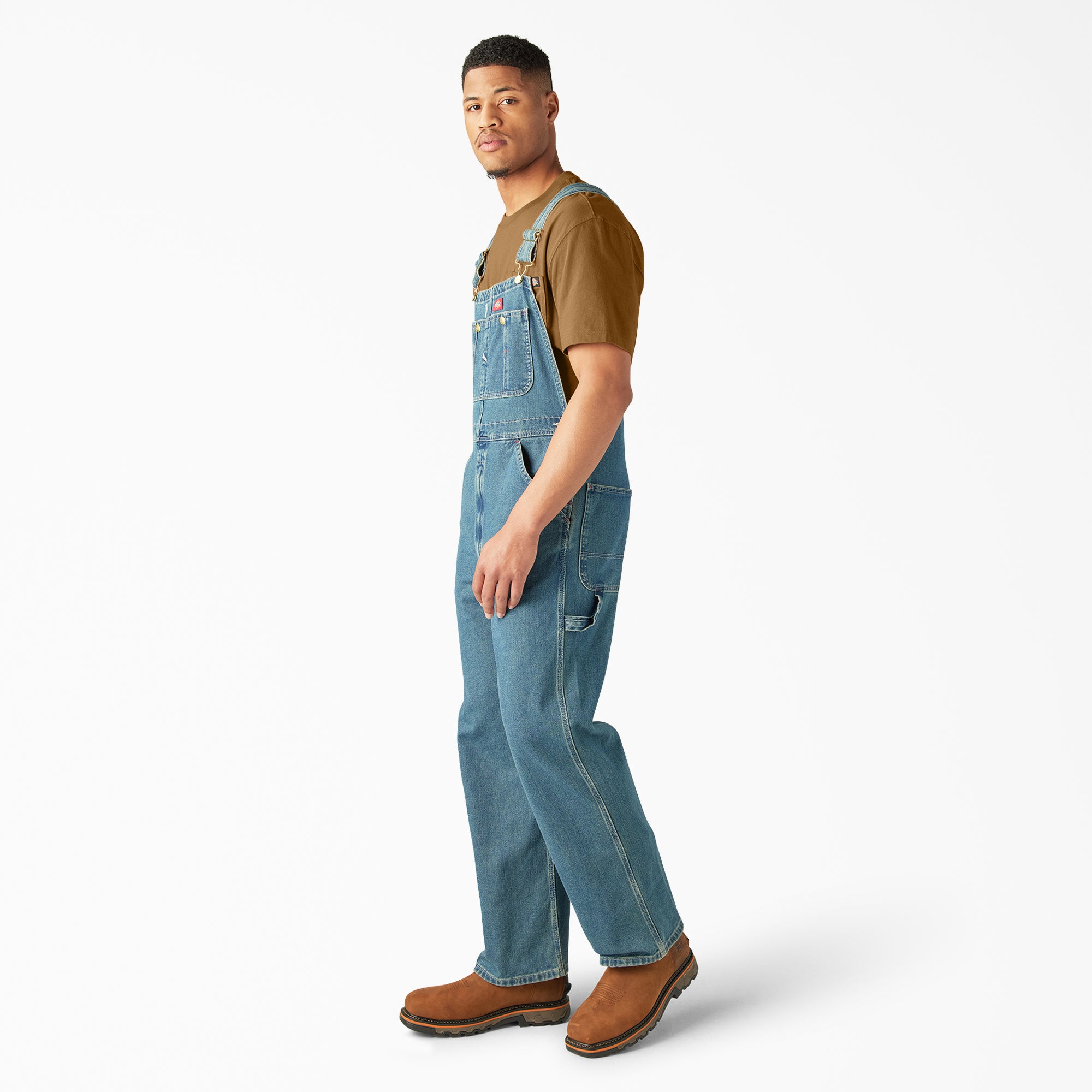 Indigo Bib Overalls - 图片 3
