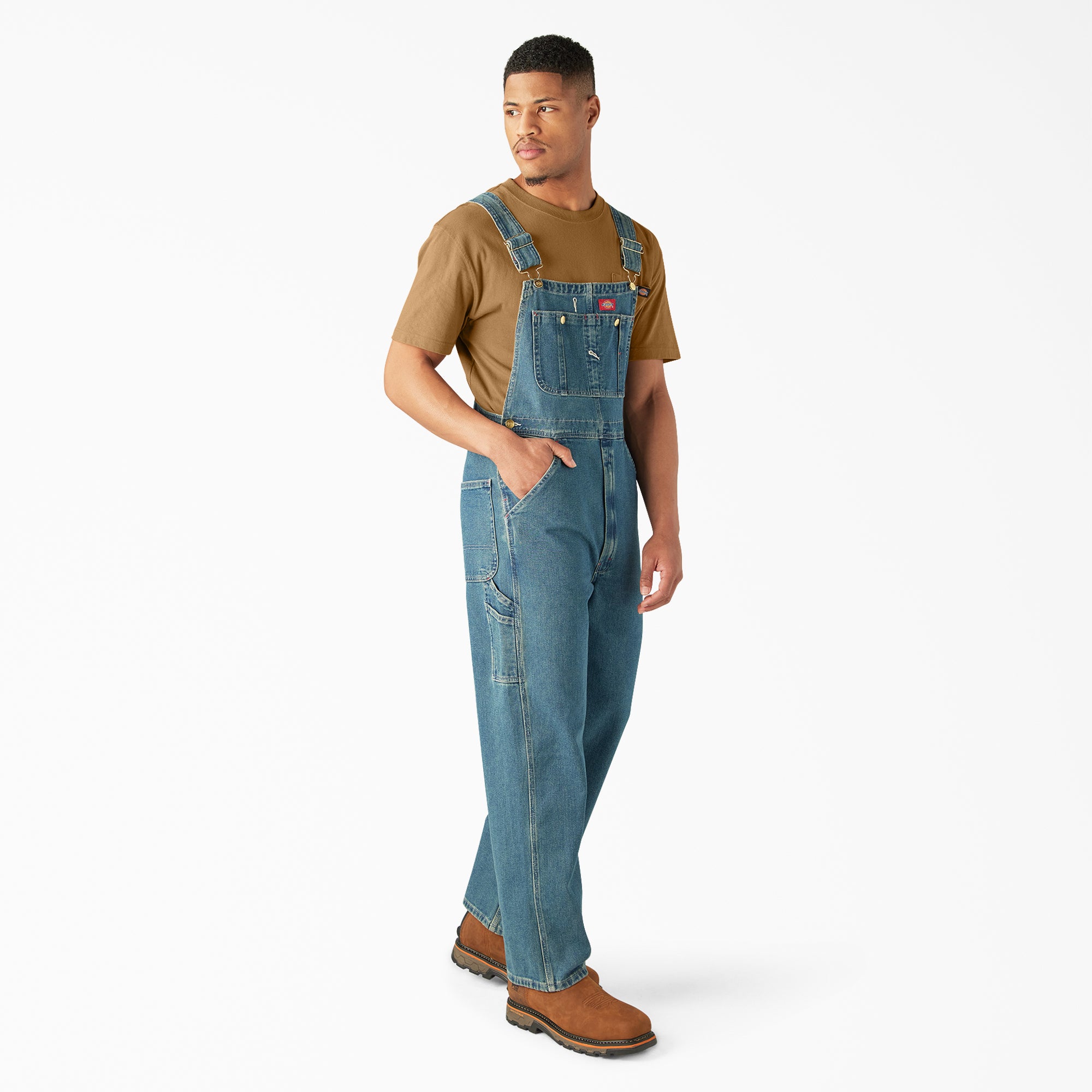 Indigo Bib Overalls - 图片 4