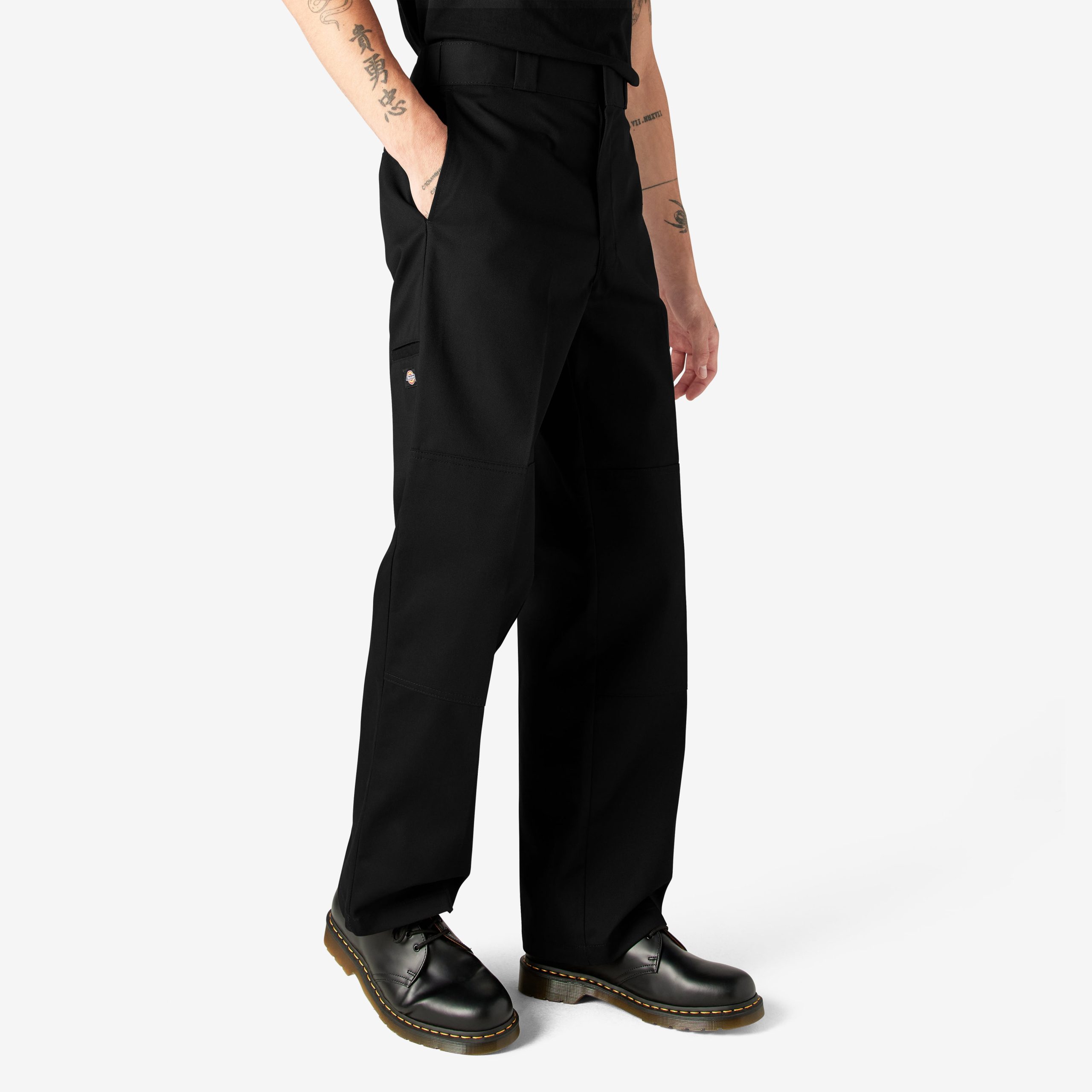 Loose Fit Double Knee Work Pants - 图片 4