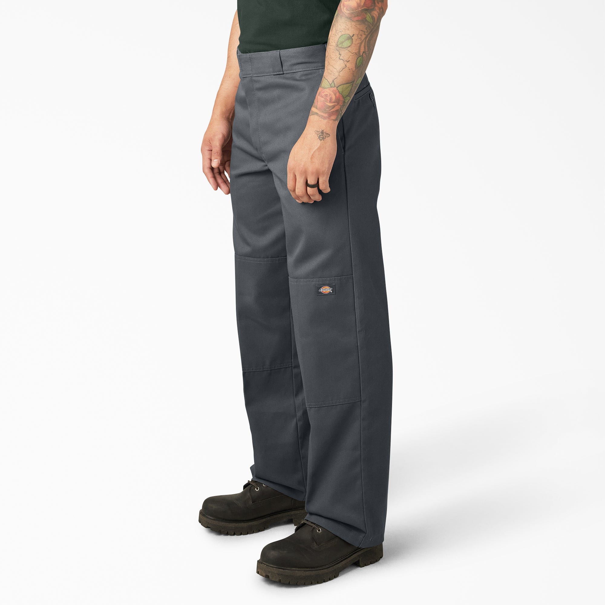 Loose Fit Double Knee Work Pants - 图片 3