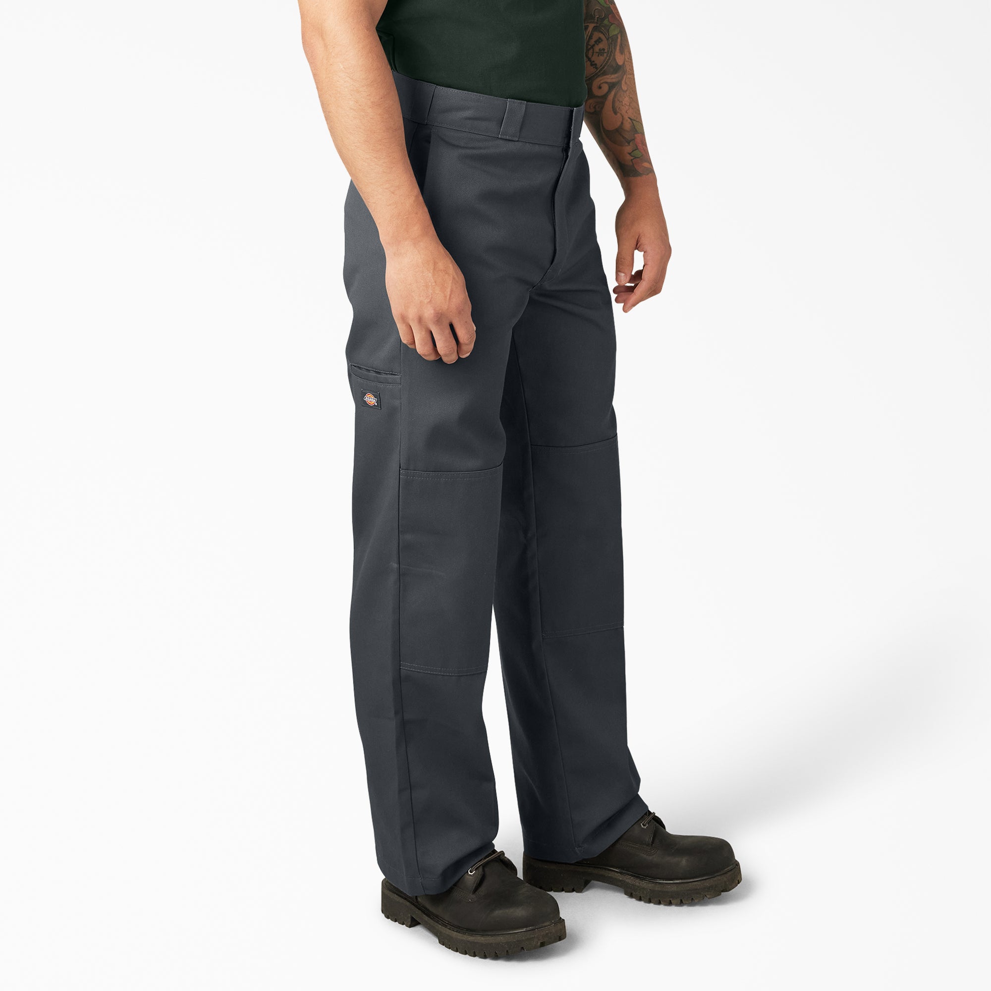 Loose Fit Double Knee Work Pants - 图片 4