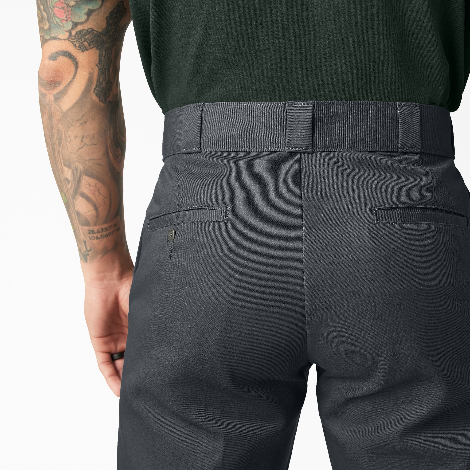 Loose Fit Double Knee Work Pants - 图片 6