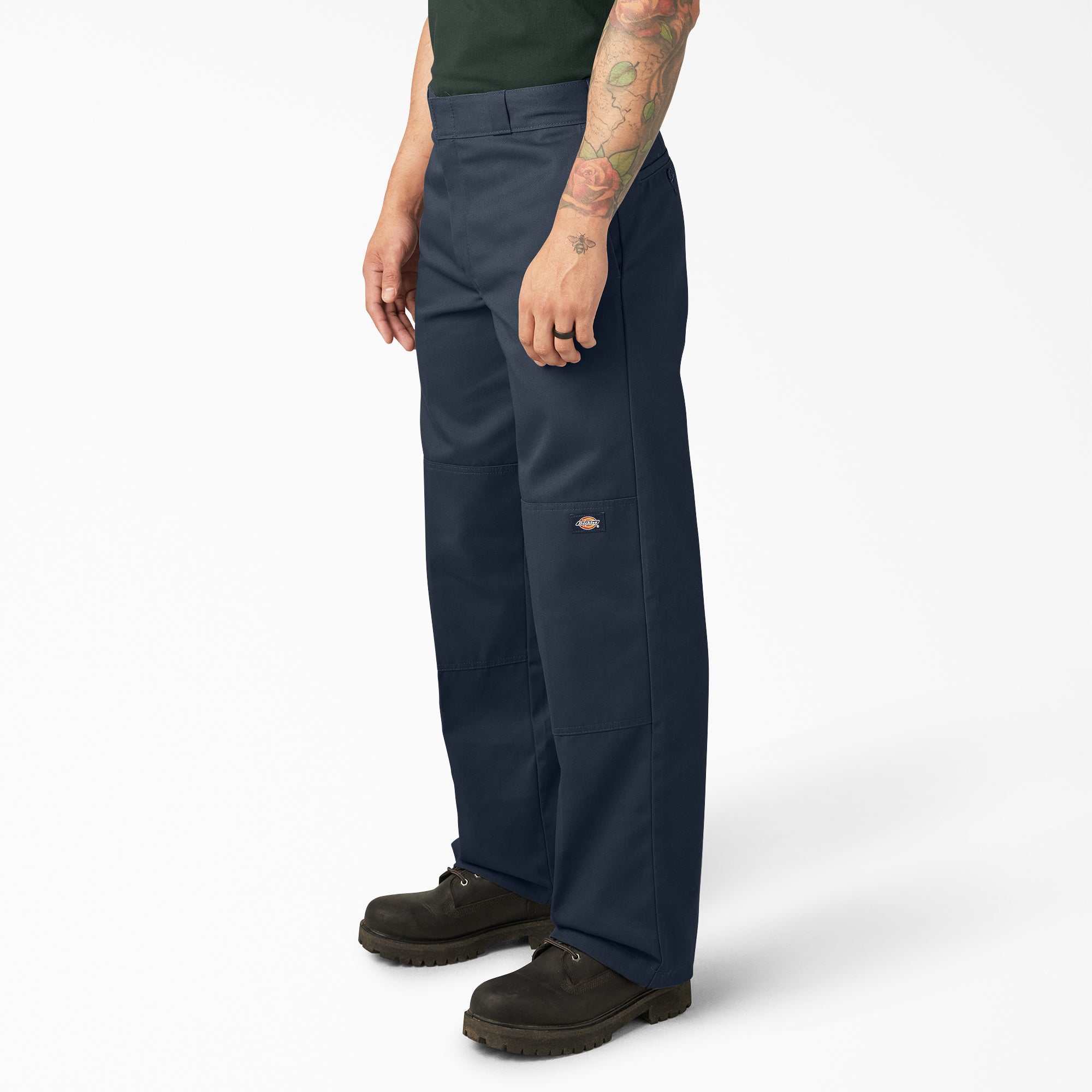 Loose Fit Double Knee Work Pants - 图片 3