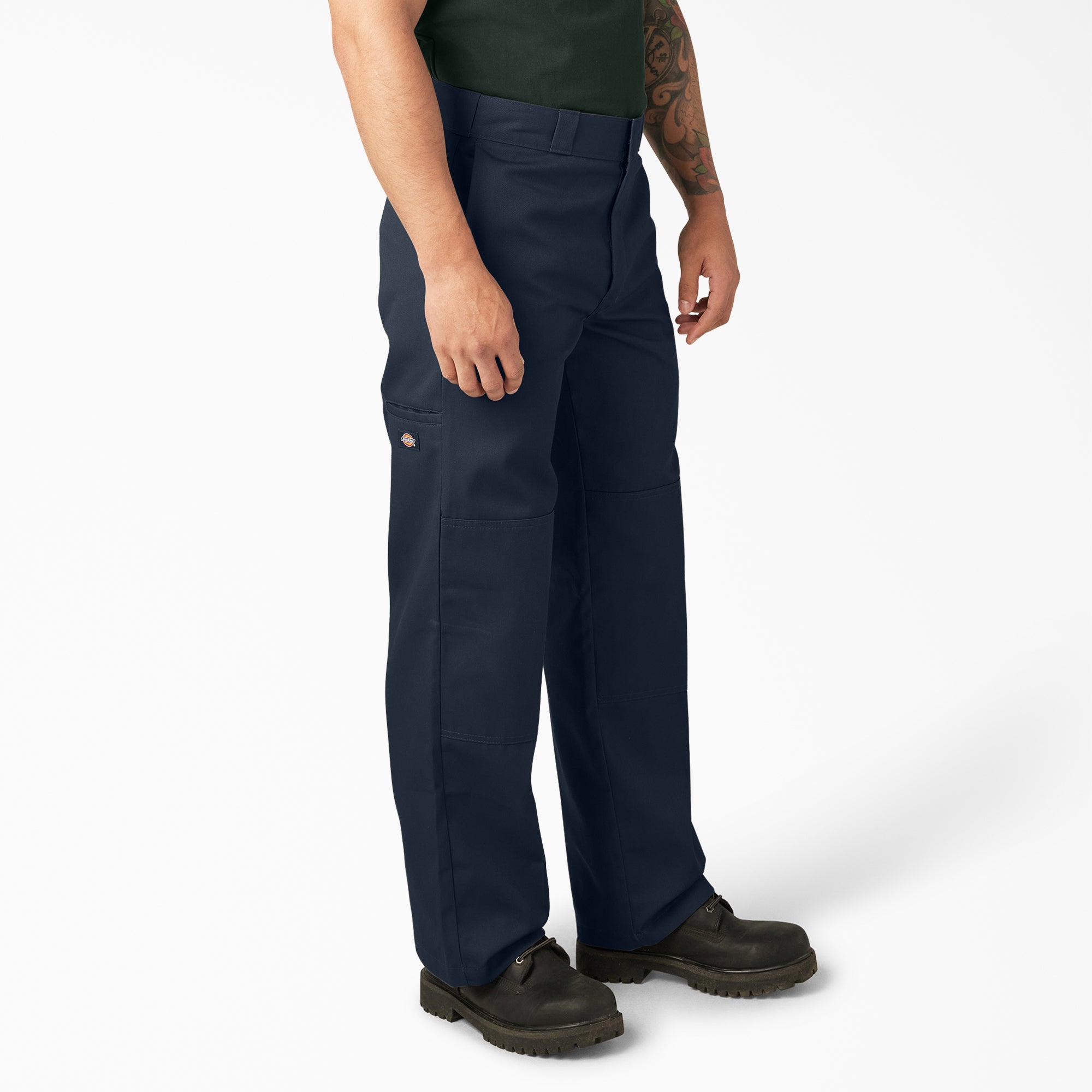 Loose Fit Double Knee Work Pants - 图片 4