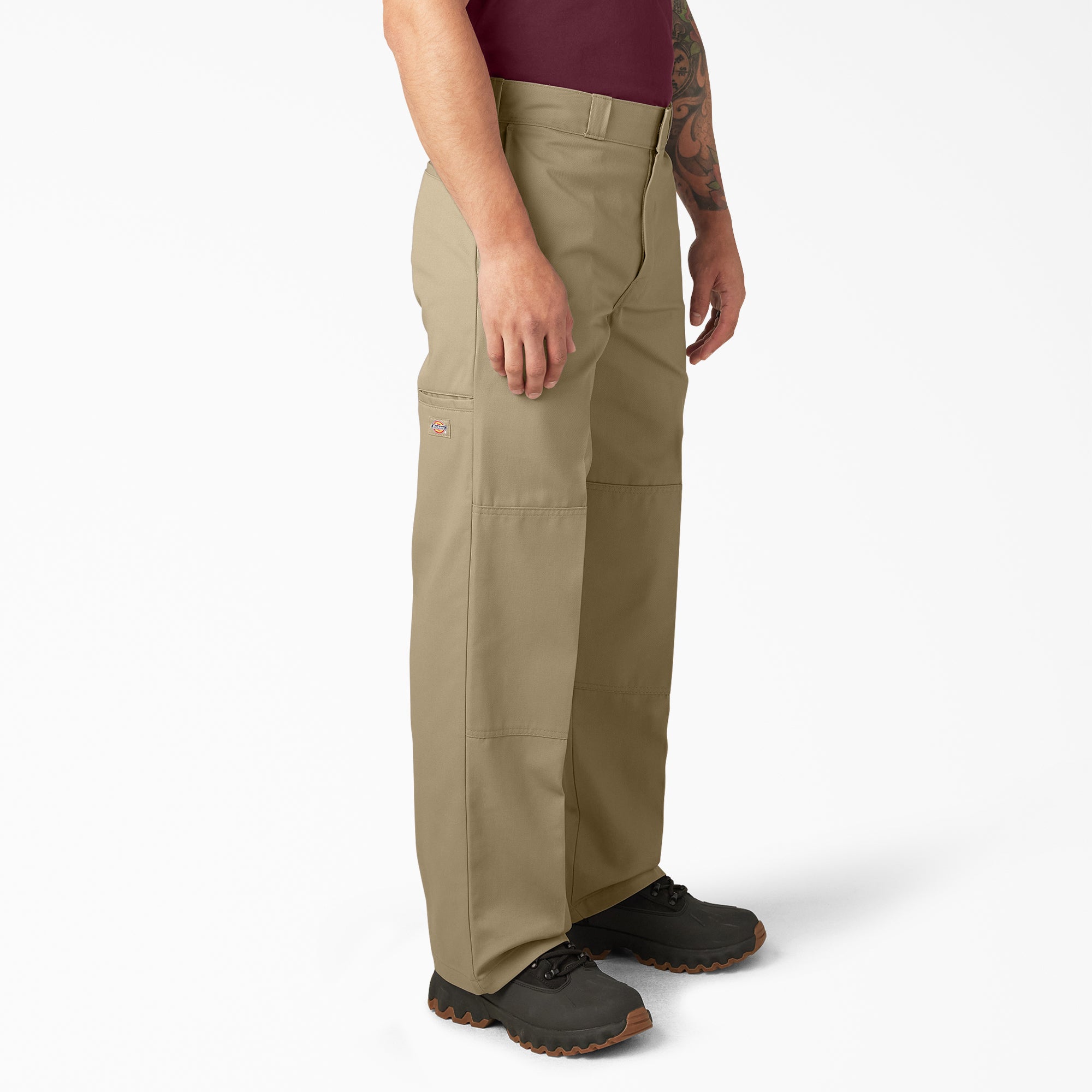 Loose Fit Double Knee Work Pants - 图片 4