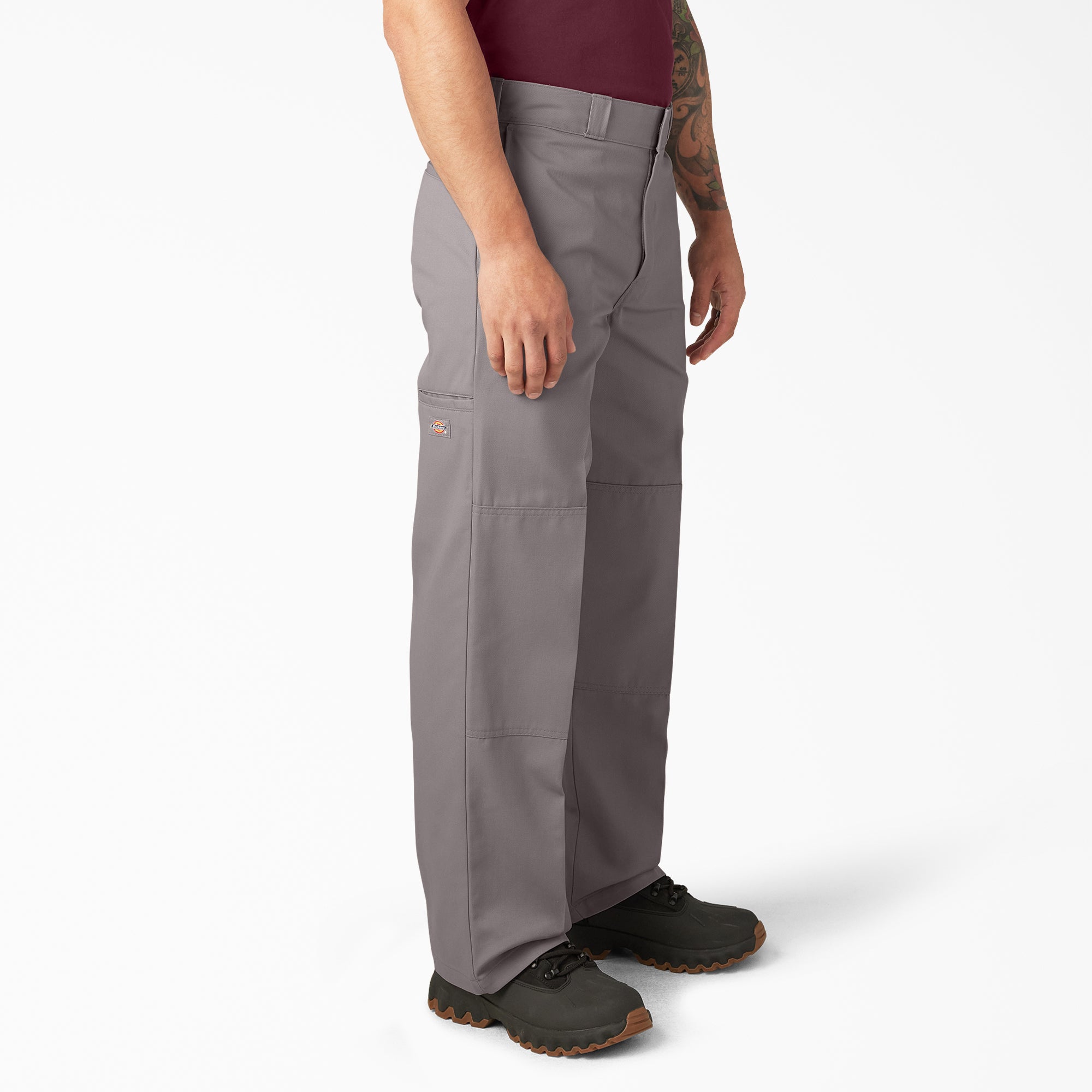 Loose Fit Double Knee Work Pants - 图片 4