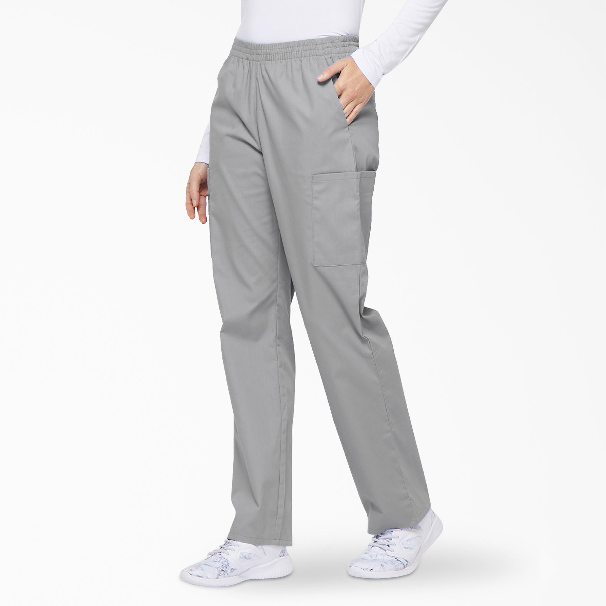 Women's EDS Signature Cargo Scrub Pants - 图片 3