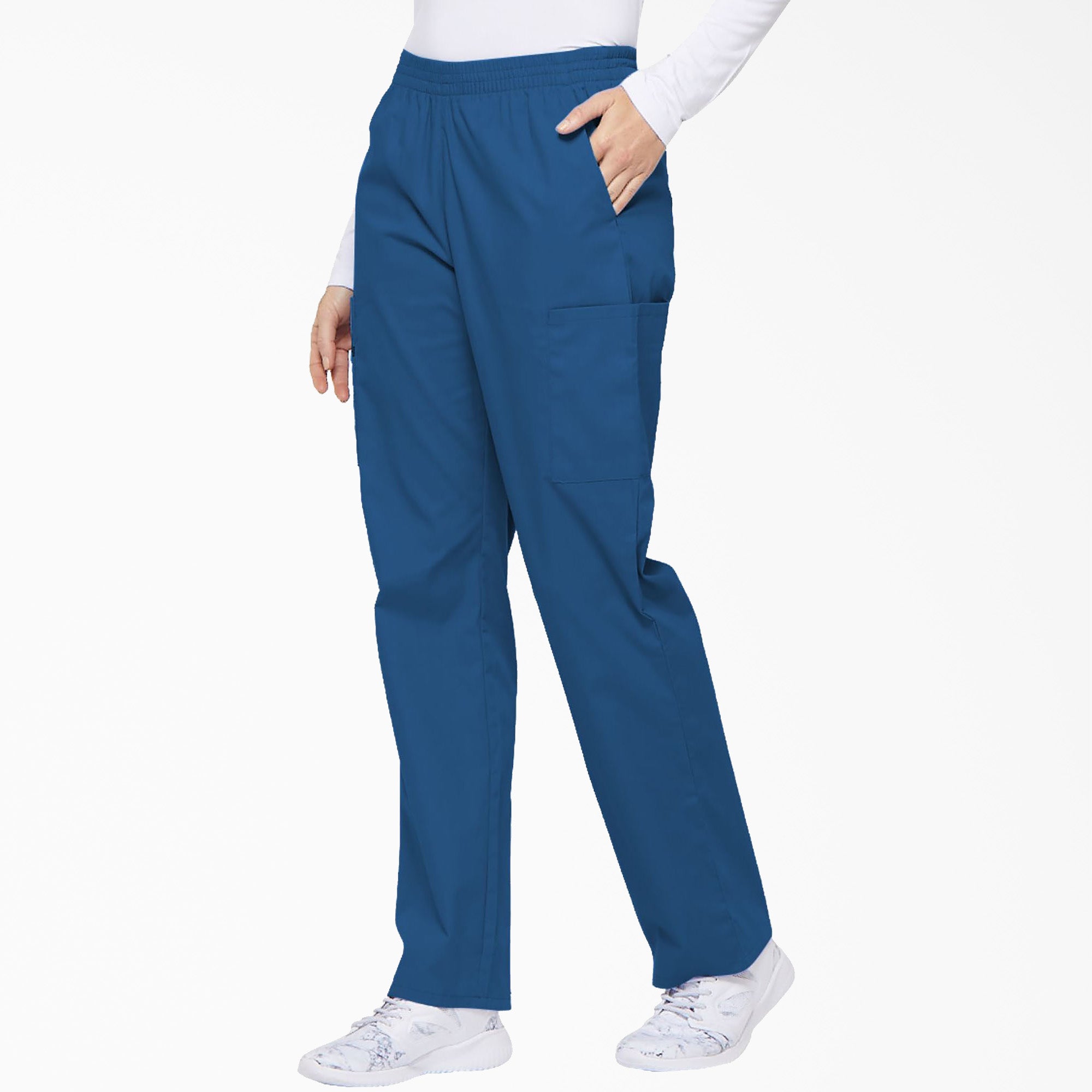 Women's EDS Signature Cargo Scrub Pants - 图片 3