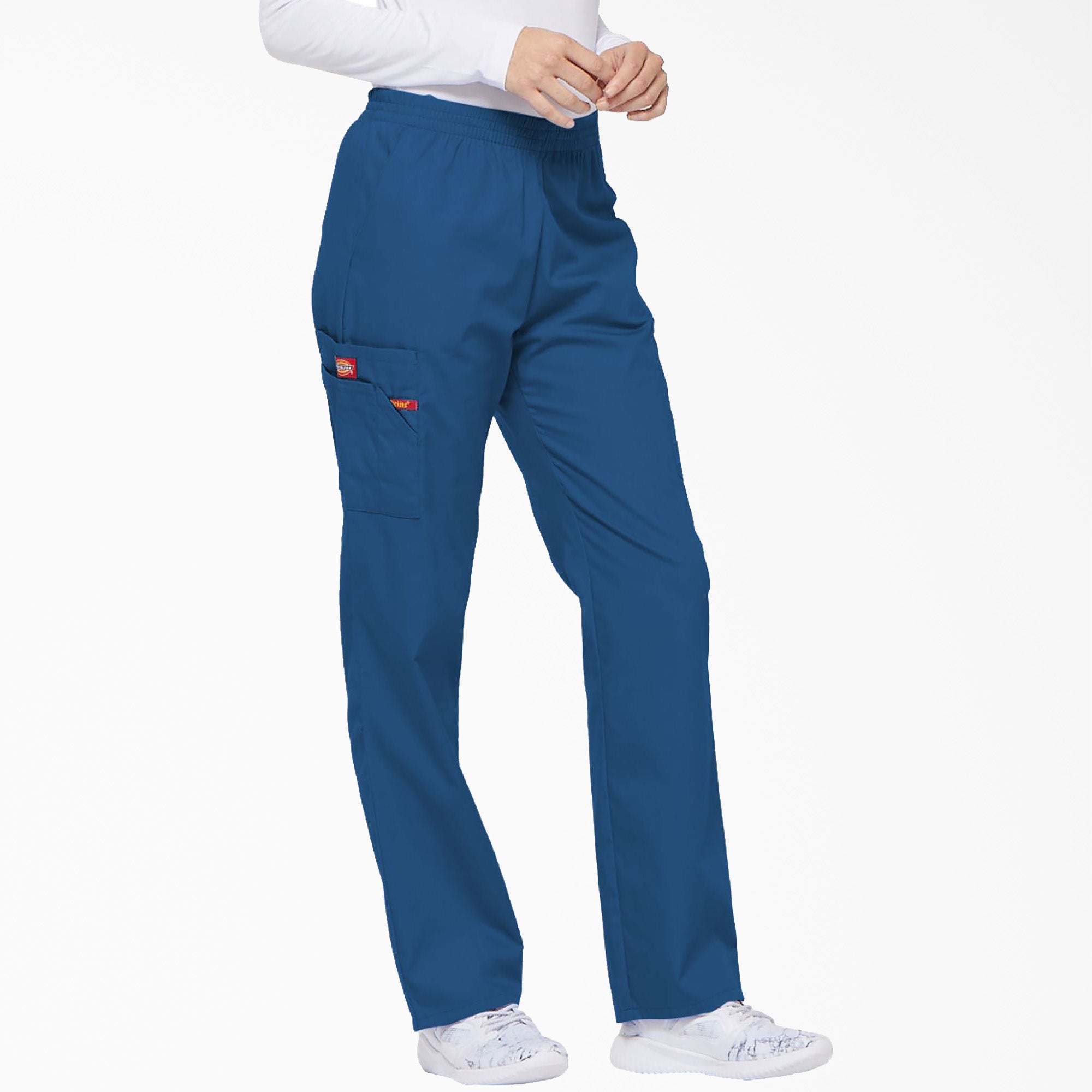 Women's EDS Signature Cargo Scrub Pants - 图片 4