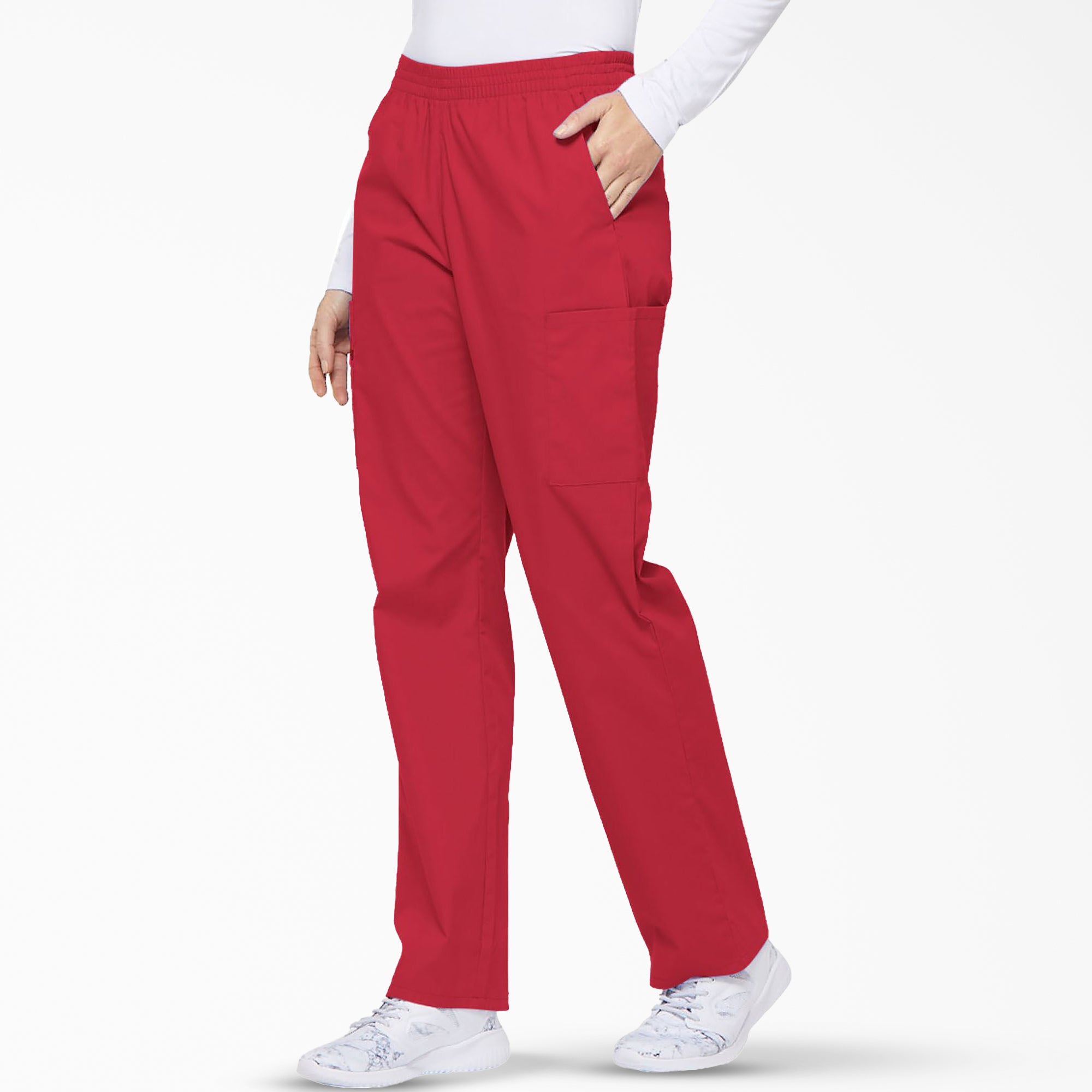 Women's EDS Signature Cargo Scrub Pants - 图片 3