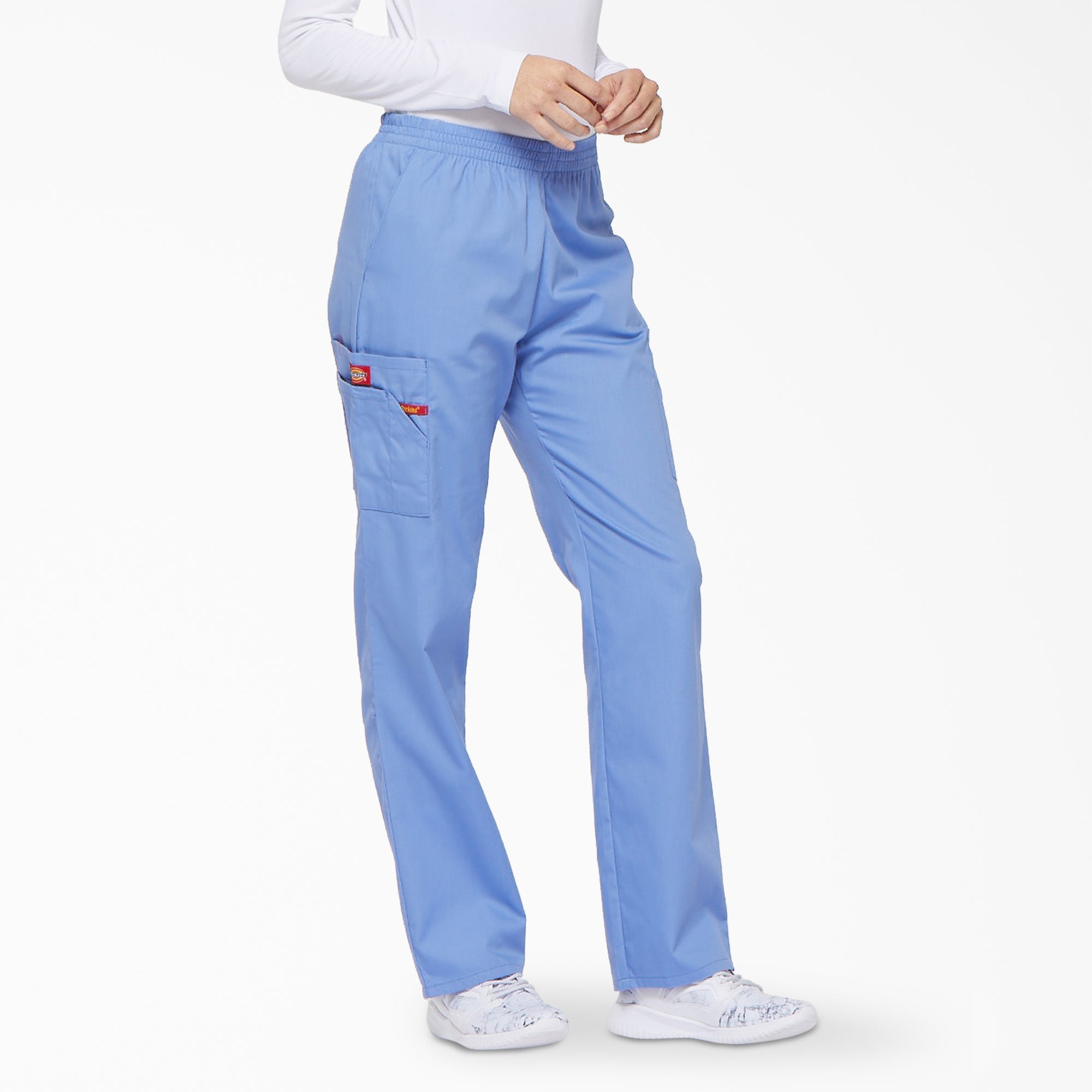 Women's EDS Signature Cargo Scrub Pants - 图片 4