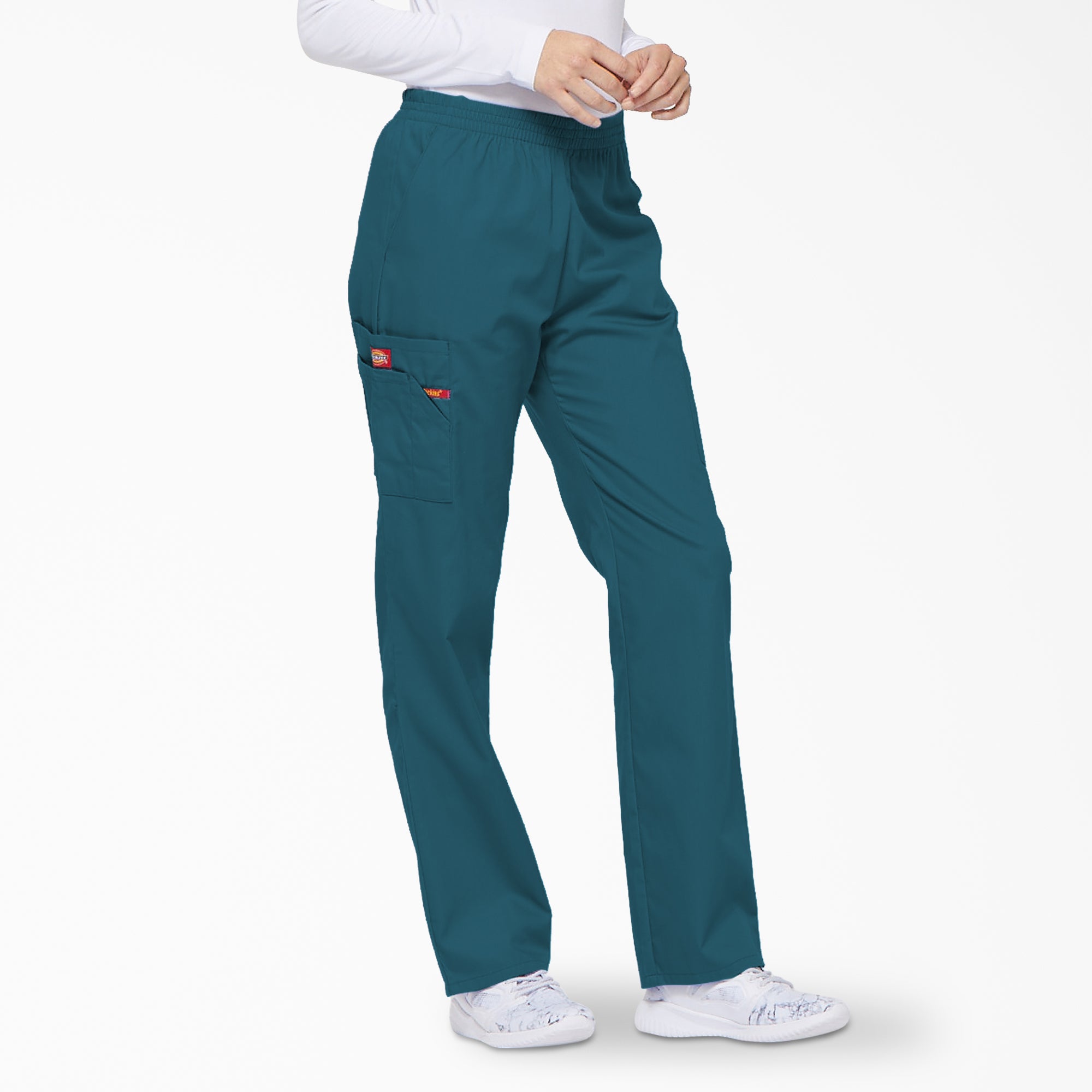 Women's EDS Signature Cargo Scrub Pants - 图片 4
