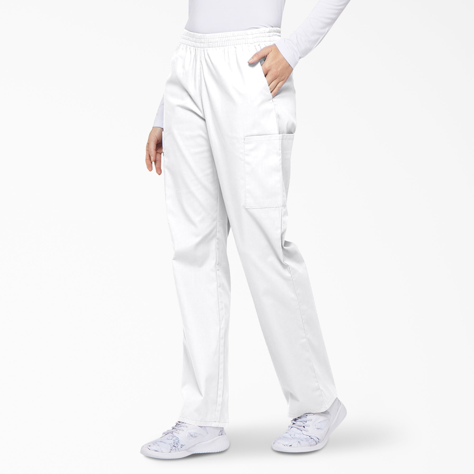 Women's EDS Signature Cargo Scrub Pants - 图片 3