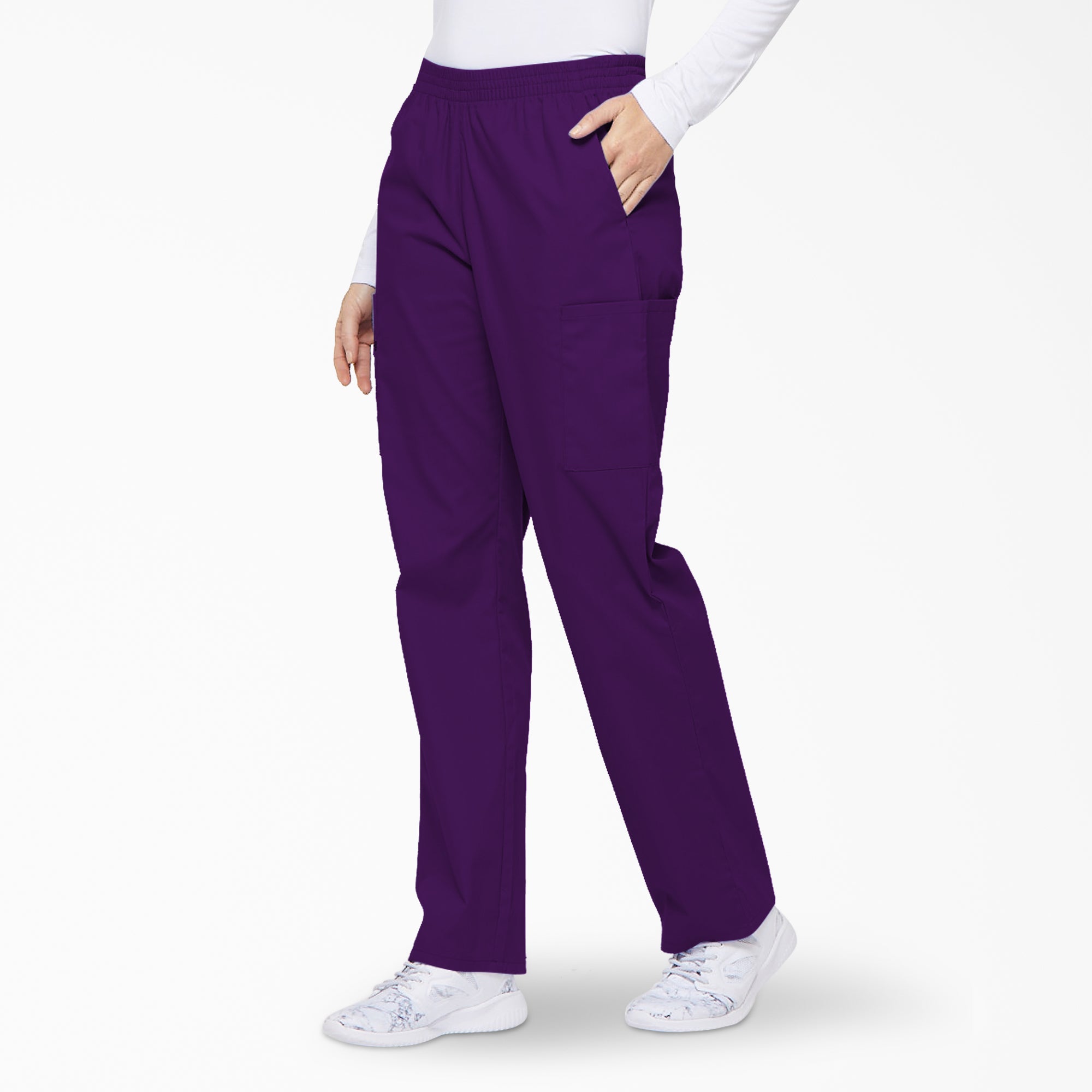 Women's EDS Signature Cargo Scrub Pants - 图片 3
