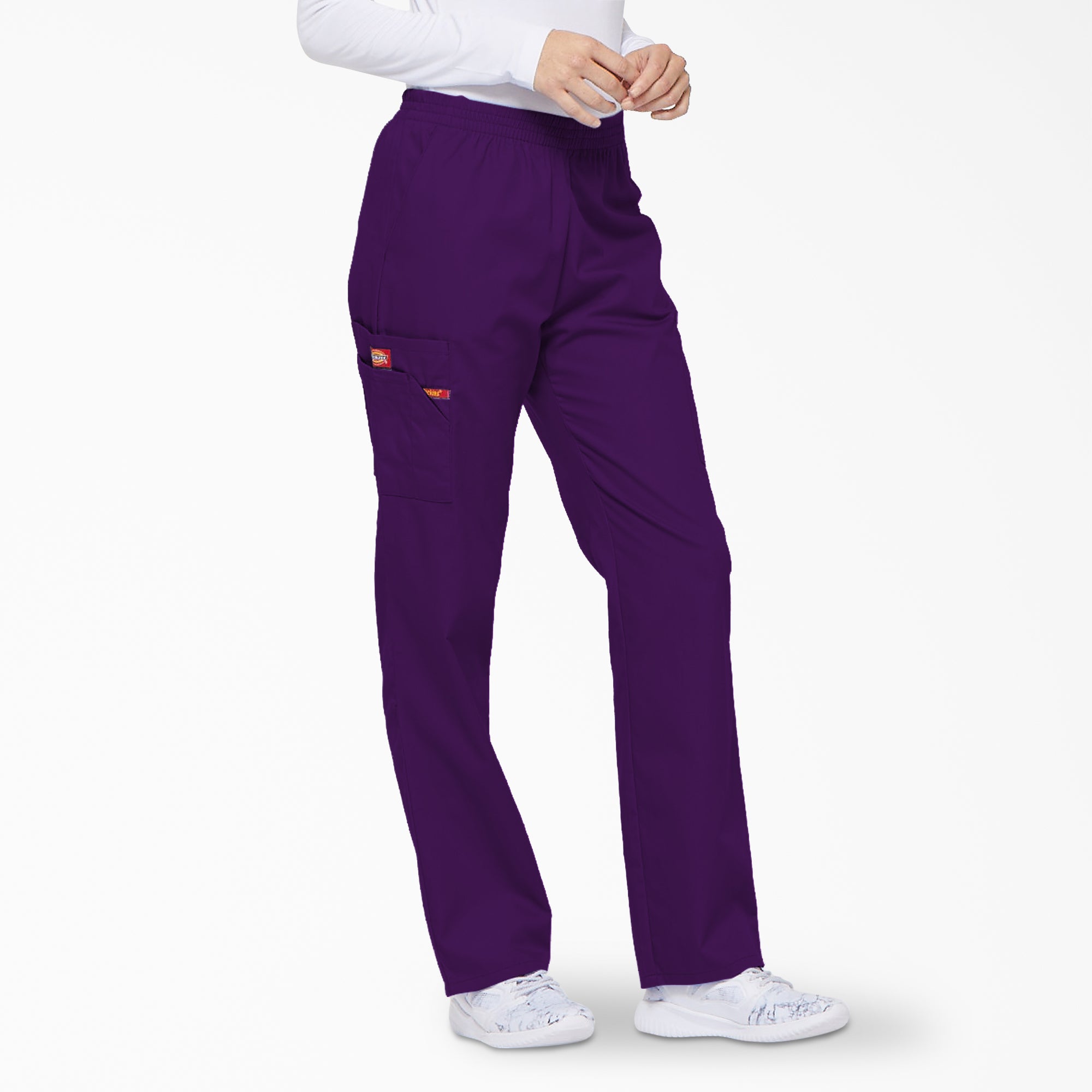 Women's EDS Signature Cargo Scrub Pants - 图片 4